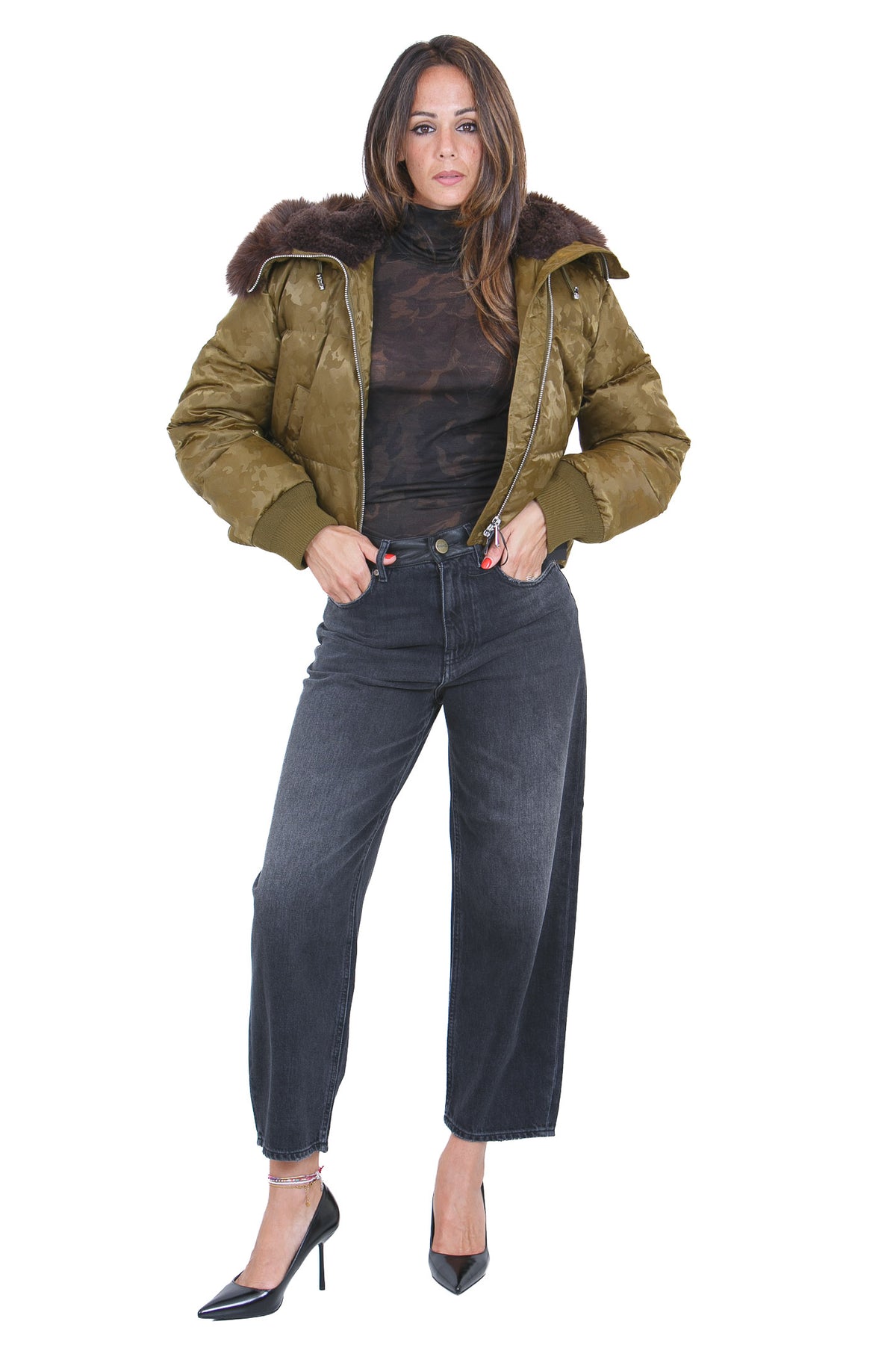 PINKO Jeans Black scuro ESTELLE-103857-A3GW PJ4