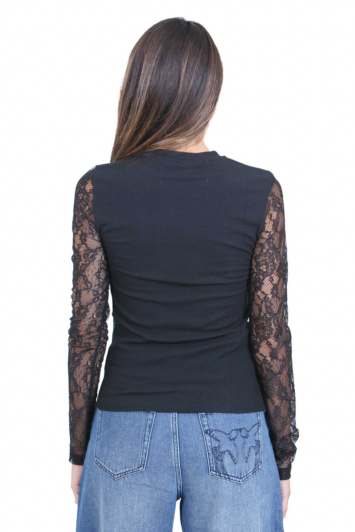 PINKO T- Shirt Nero limousine FUCECCHIO-107524-A3K6 Z99