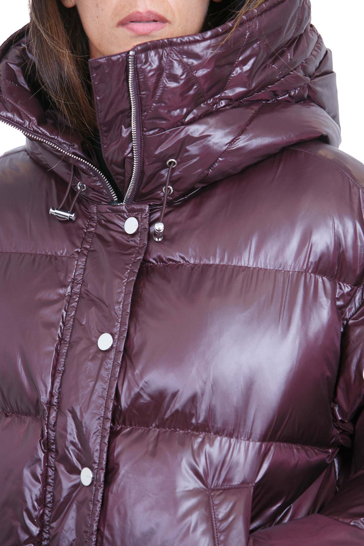 PINKO Piumini Bordeaux scuro IMPASTO-105656-A3FI RR7