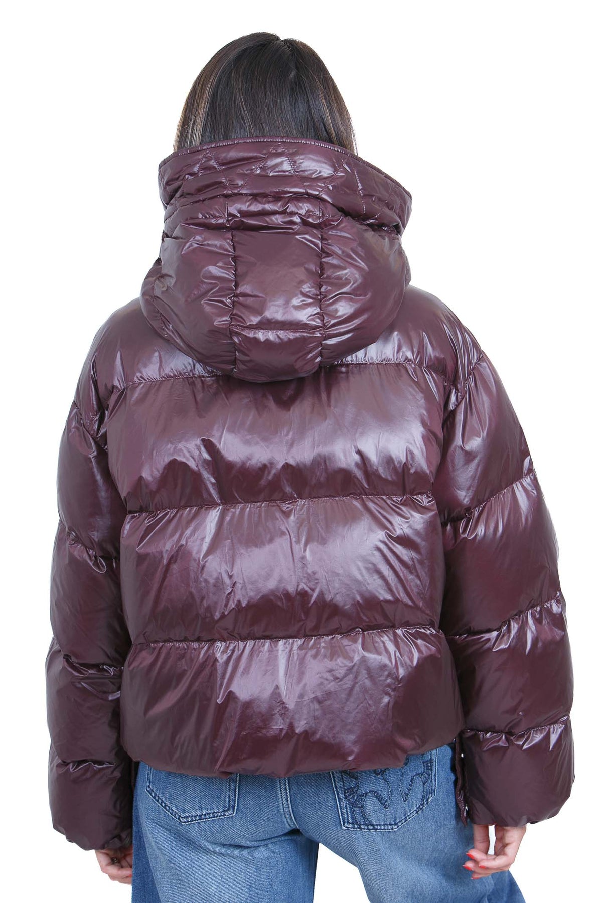 PINKO Piumini Bordeaux scuro IMPASTO-105656-A3FI RR7