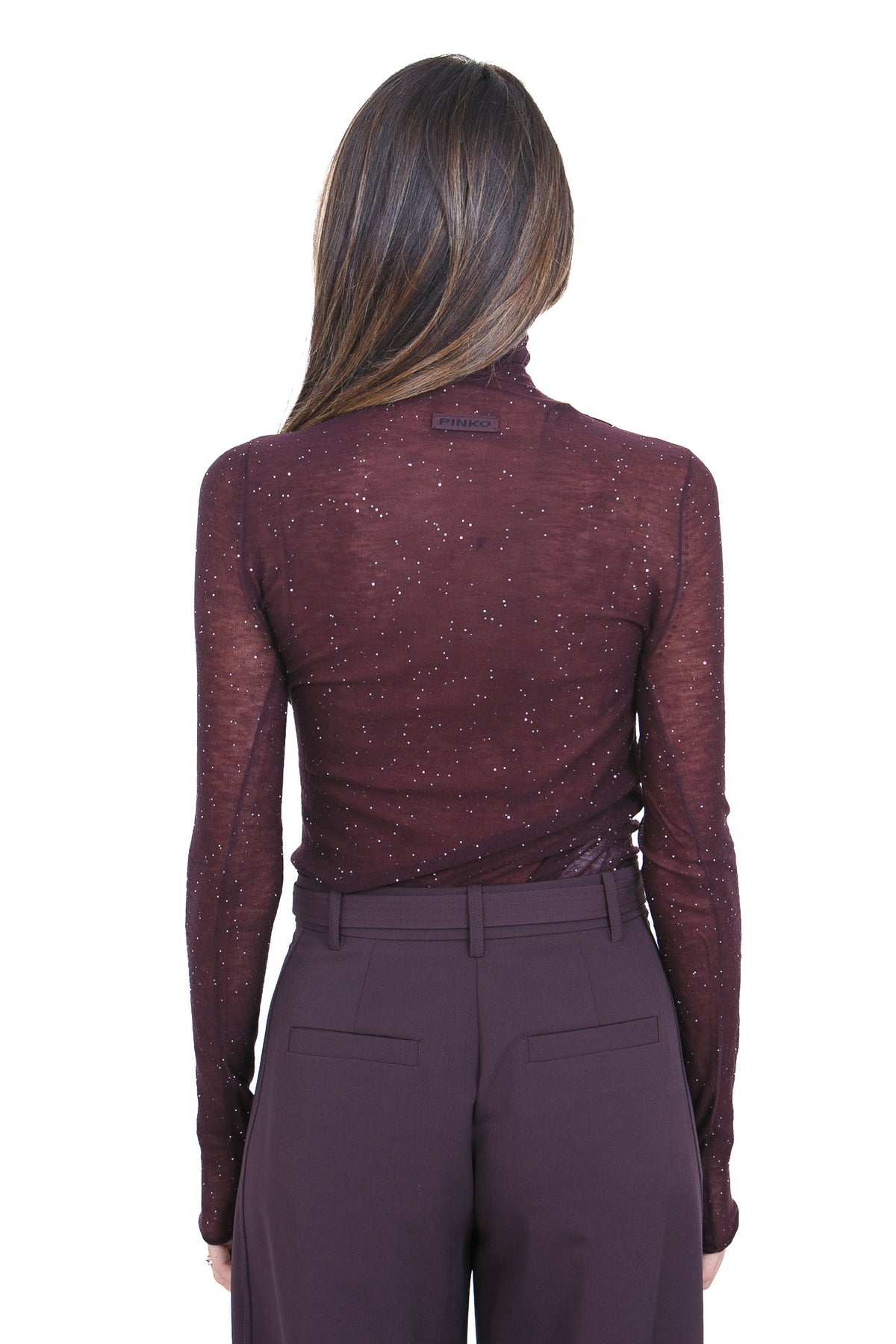 PINKO Maglie Viola prugna MOSS-105821-A2PM W63