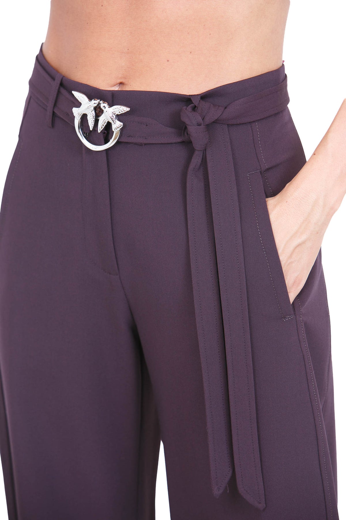 PINKO Pantaloni Bordeaux scuro NEWLEXY-107201-A18E RR7