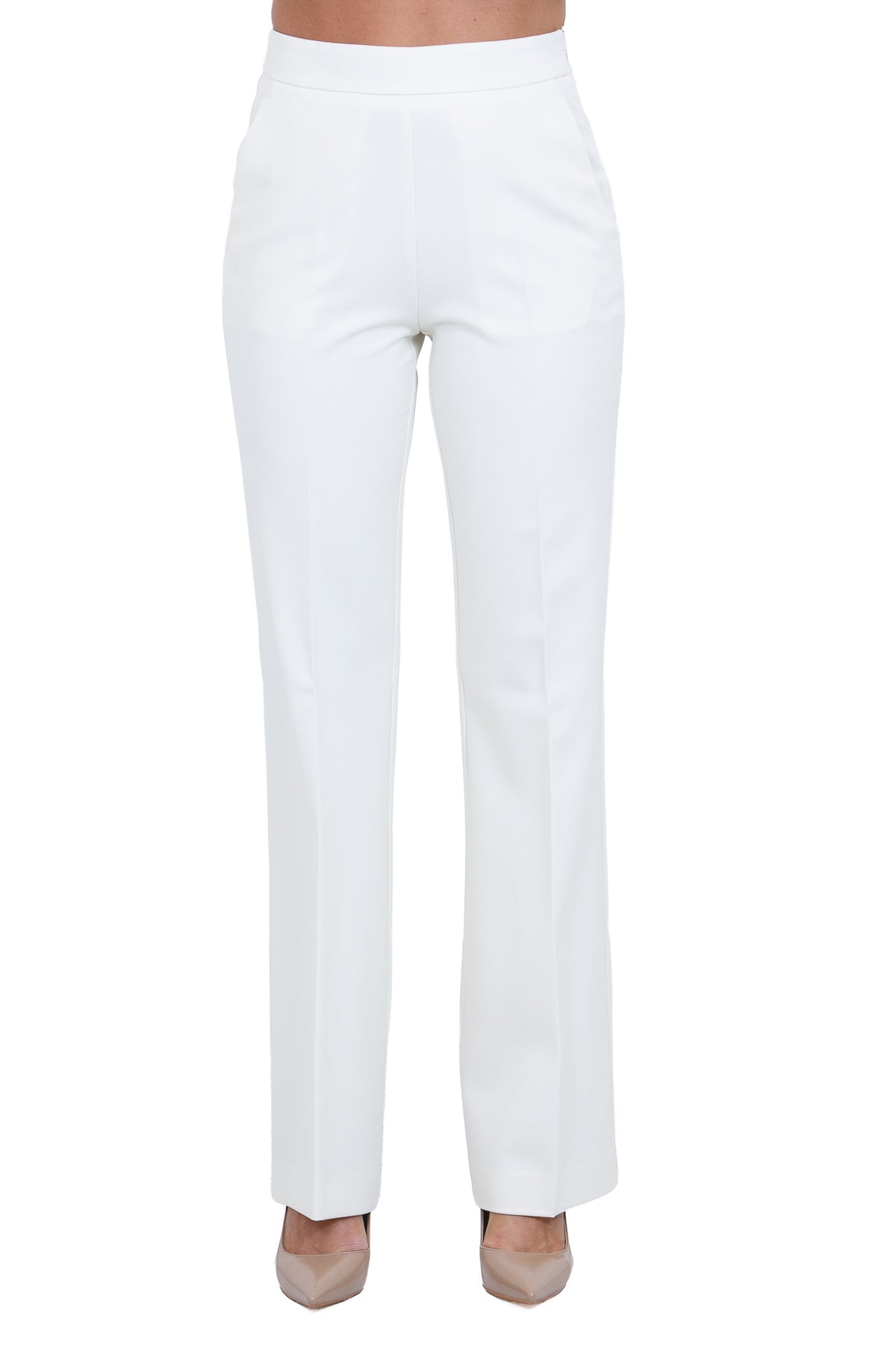 PINKO Pantaloni Bianco/gelatovaniglia PEONIA-107193-A3DA Z00