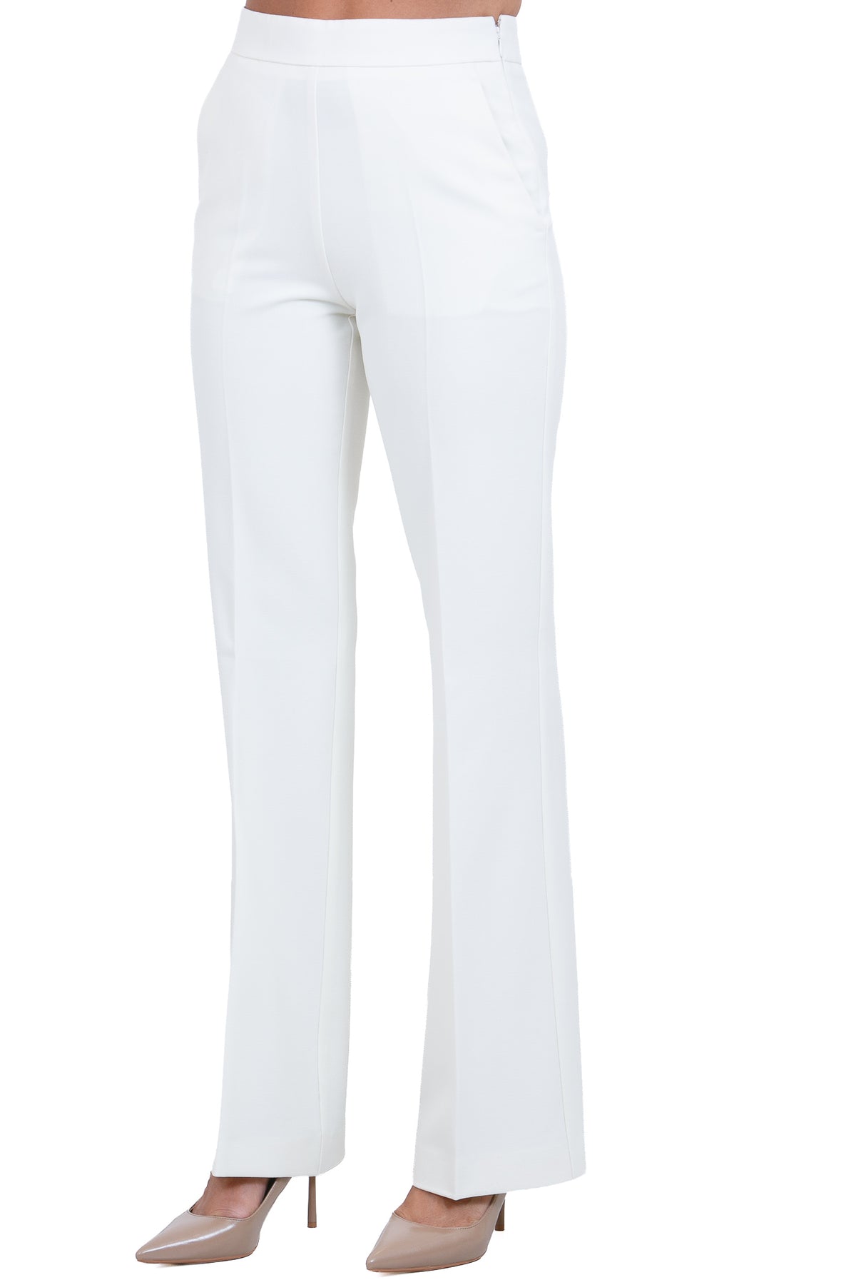PINKO Pantaloni Bianco/gelatovaniglia PEONIA-107193-A3DA Z00