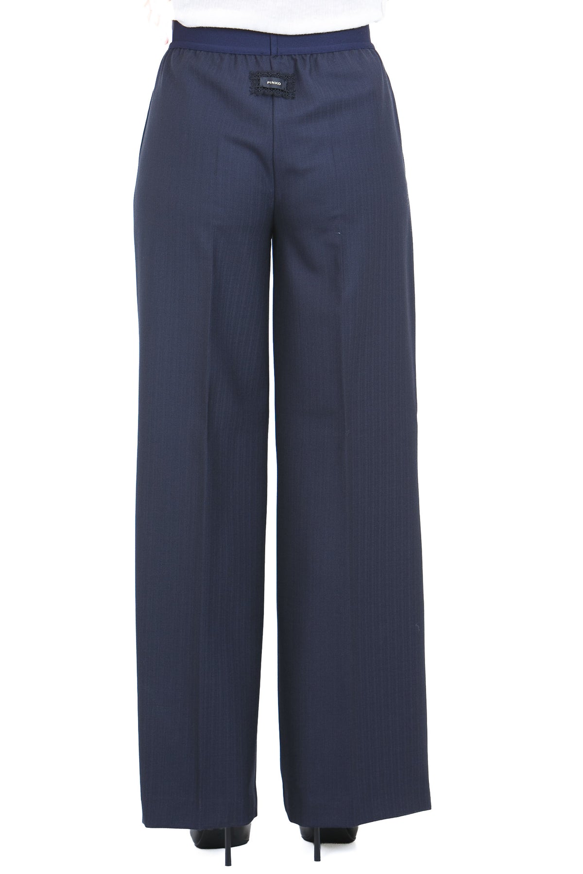 PINKO Pantaloni Blu marino cupo PHAIUS-107560-A3IF G03
