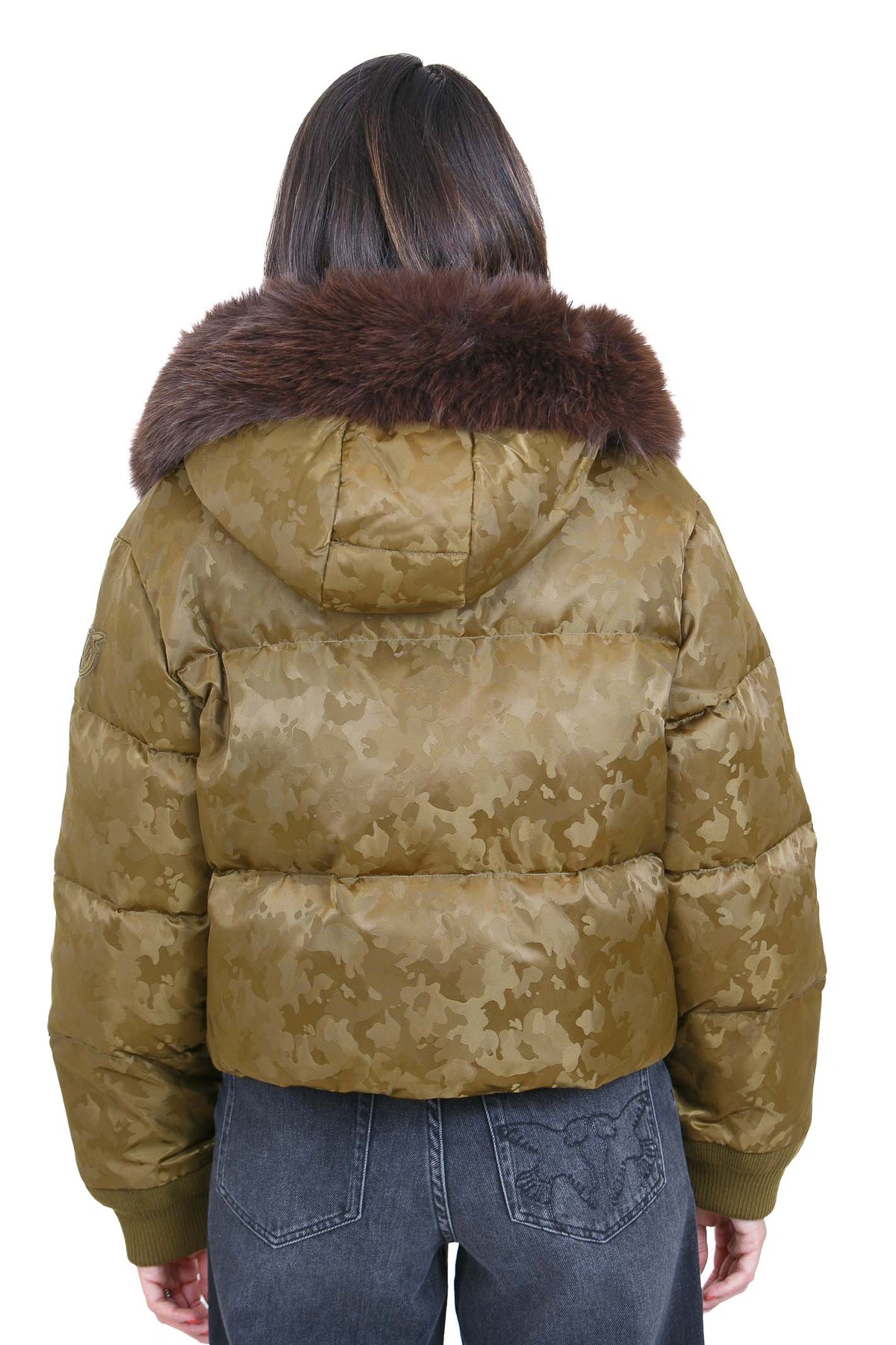 PINKO Piumini Verde pietra PIASTRAIA-107725-A3LZ V59
