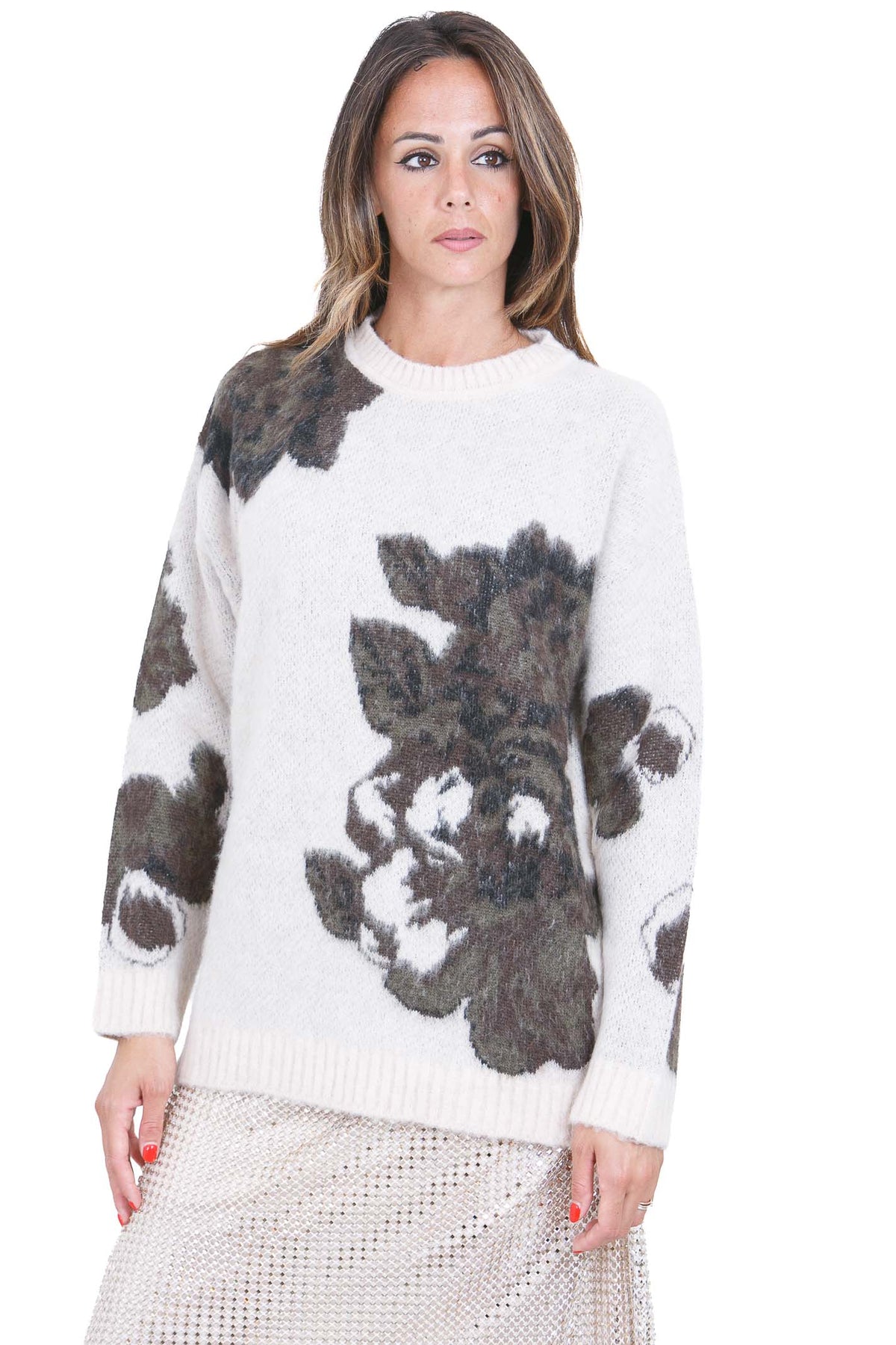 PINKO Maglie Verde/nero RUGGITO-107861-A3P2 SD3