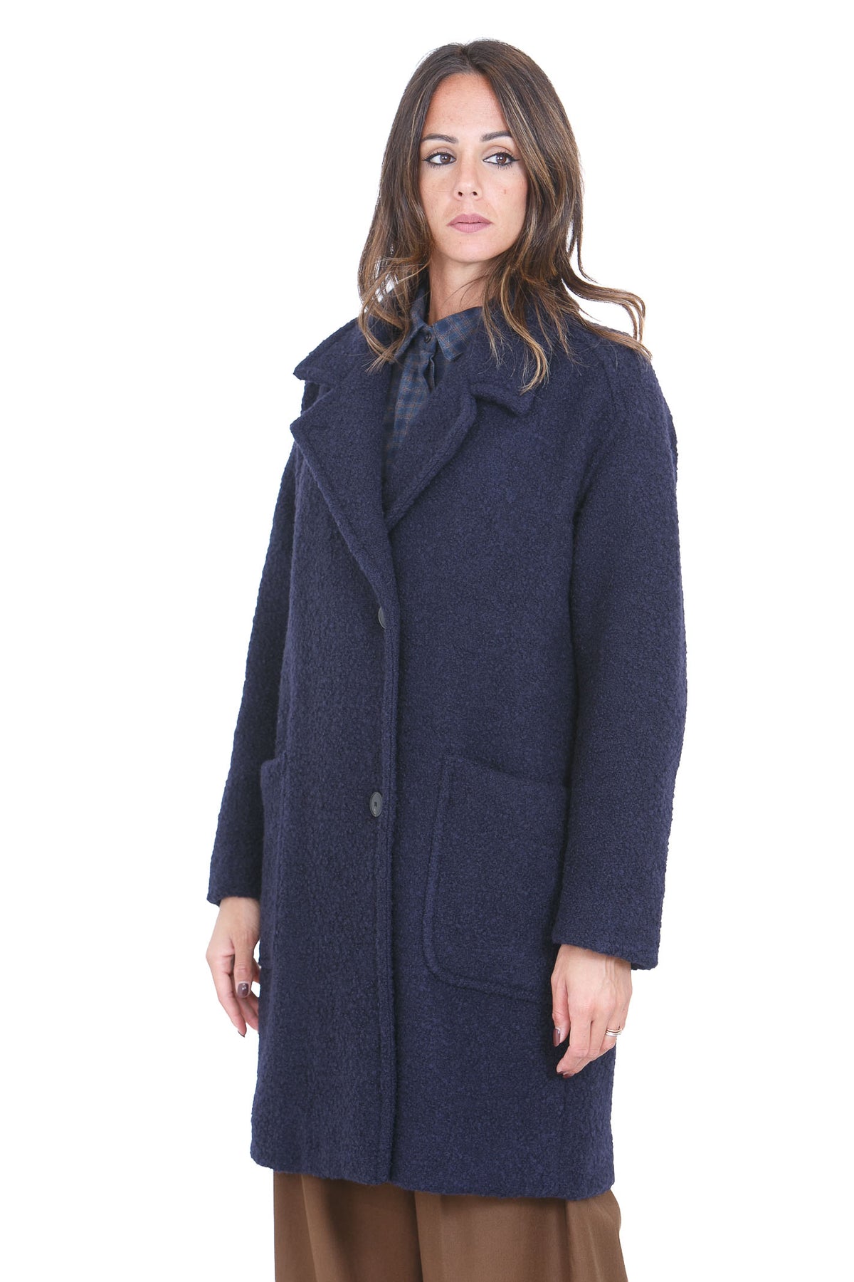 POMANDERE Cappotti Navy 262-6202-34338 870