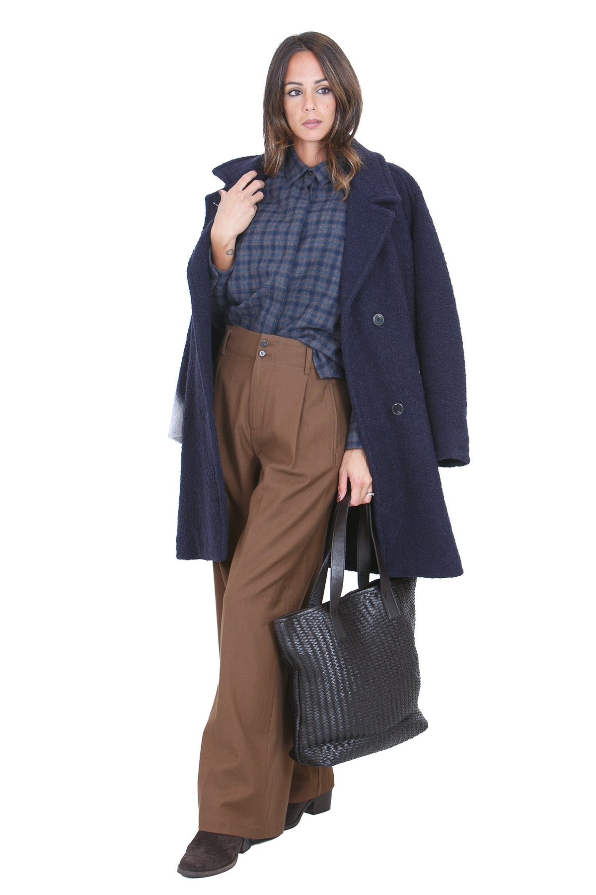 POMANDERE Cappotti Navy 262-6202-34338 870