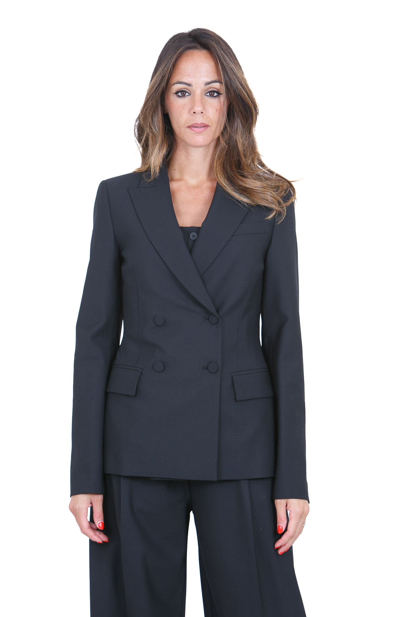 SEMICOUTURE Blazer Nero ALICIA-Y6WI11 Y69-0