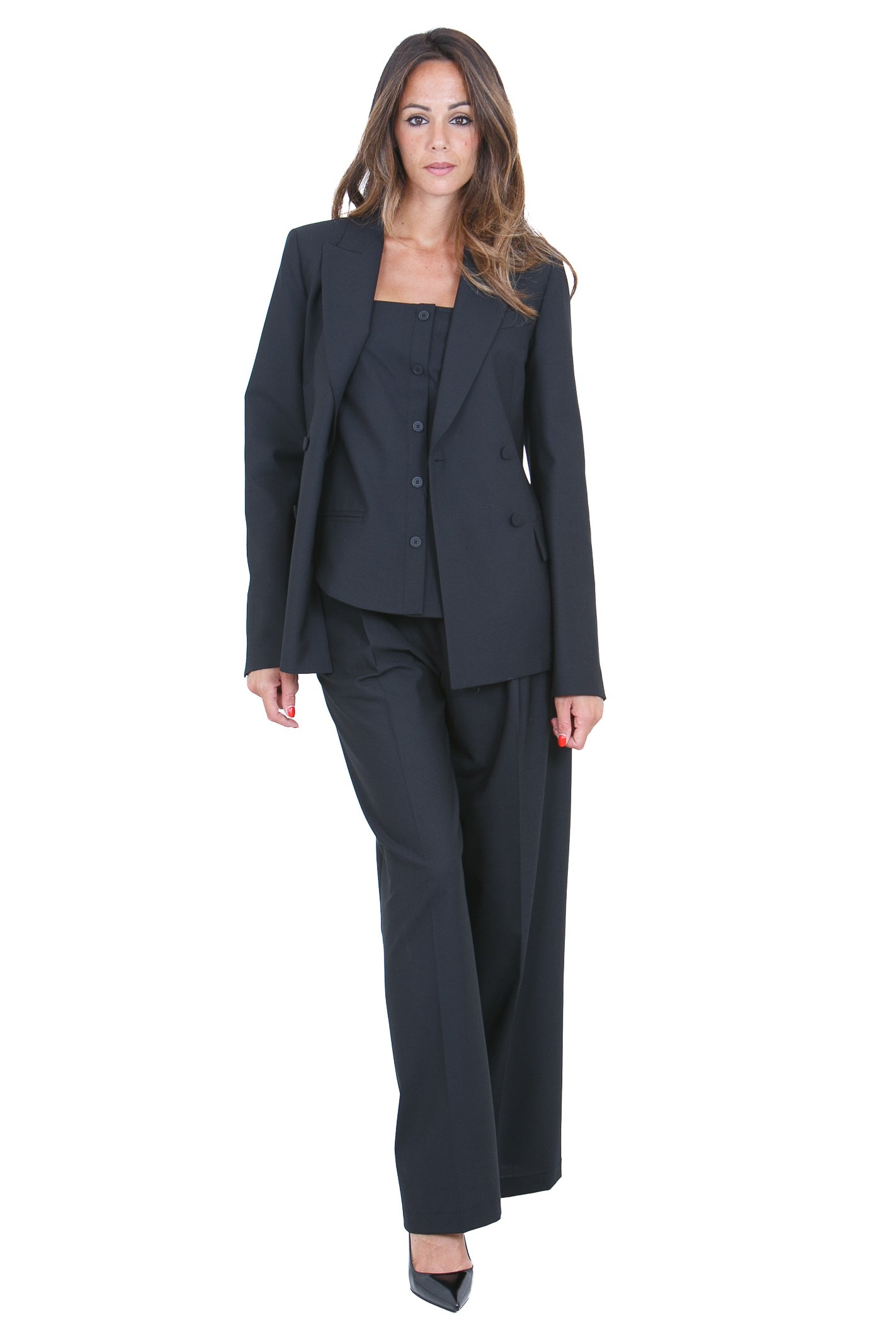 SEMICOUTURE Blazer Nero ALICIA-Y6WI11 Y69-0