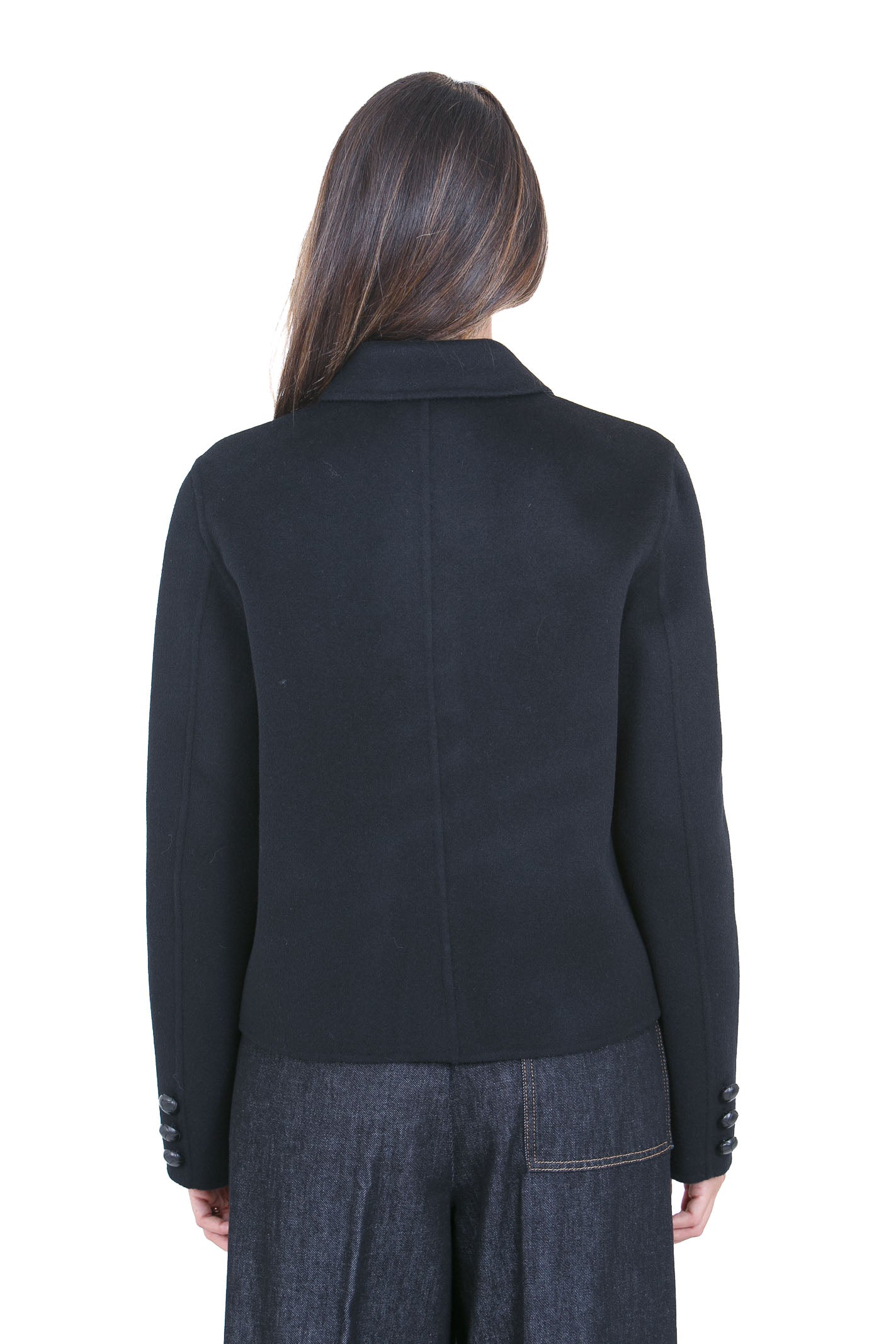 SEMICOUTURE Blazer Nero ALISA-Y6WV01 Y69-0