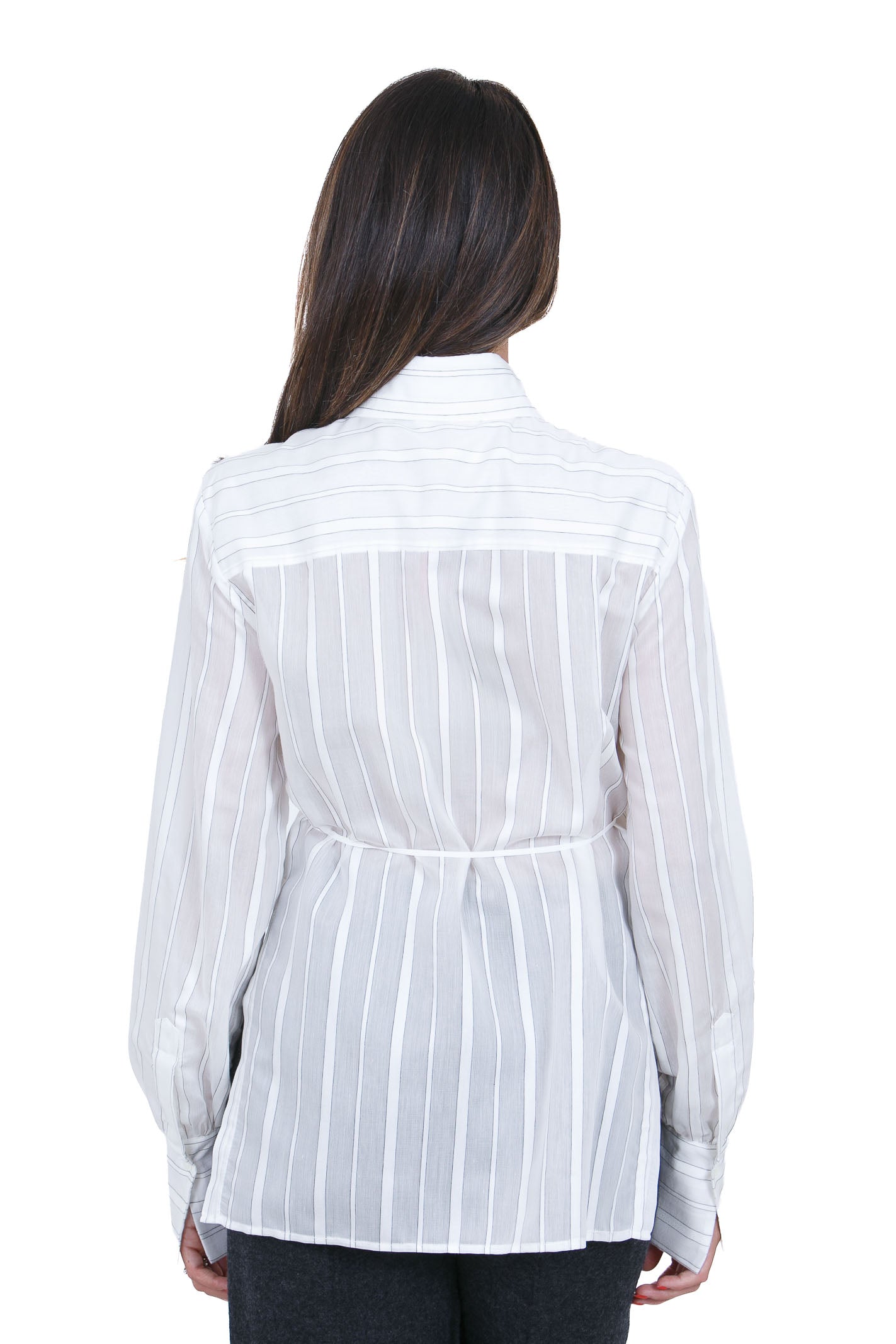 SEMICOUTURE Camicie Burro/moka EILEEN-Y6WN34 RG118