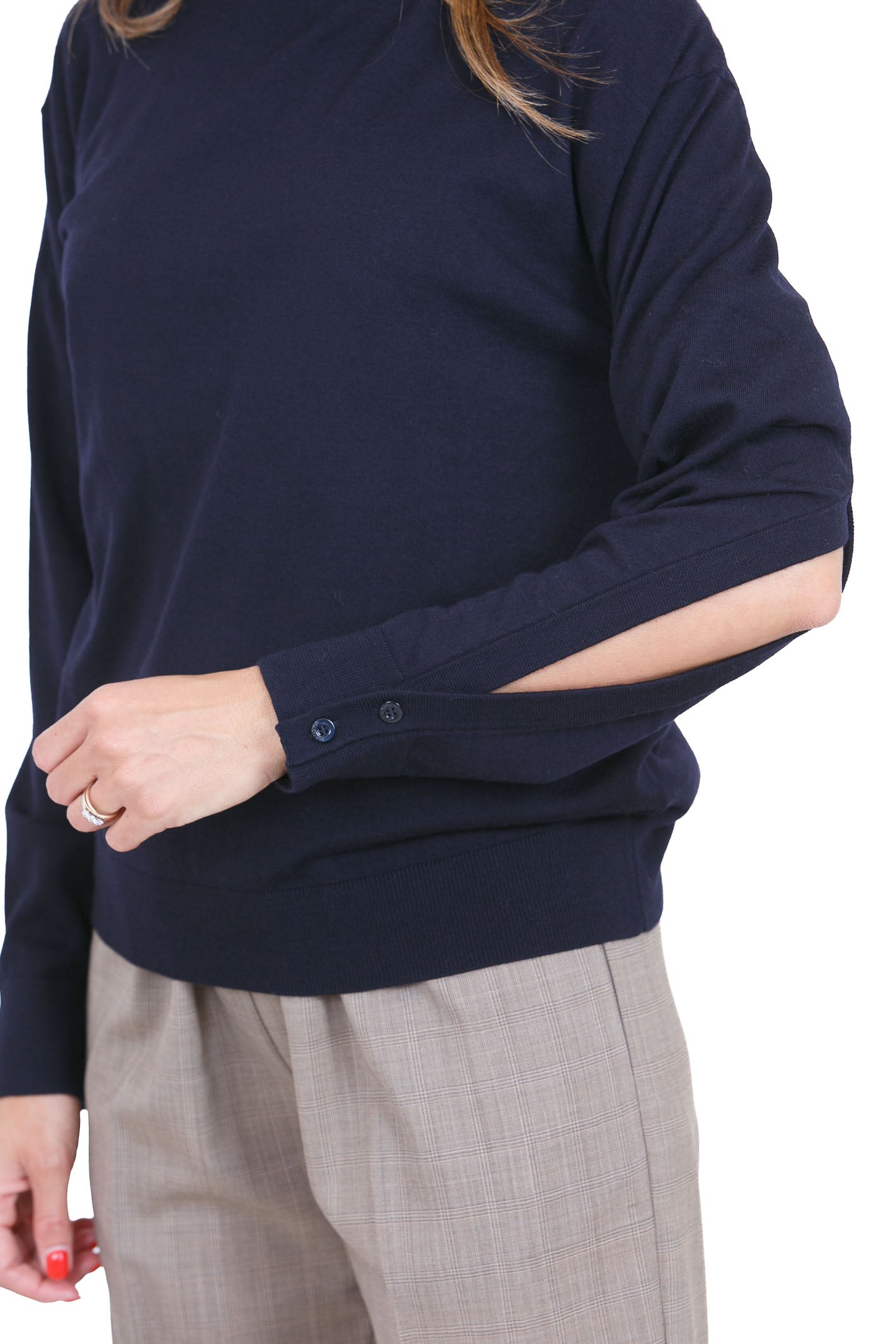 SEMICOUTURE Maglie Blue FREDA-Y6WC56 K68-0