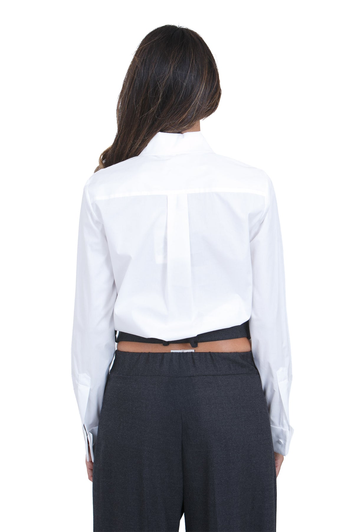 SEMICOUTURE Camicie Bianco GILBERTA-S6WK02 A01-1