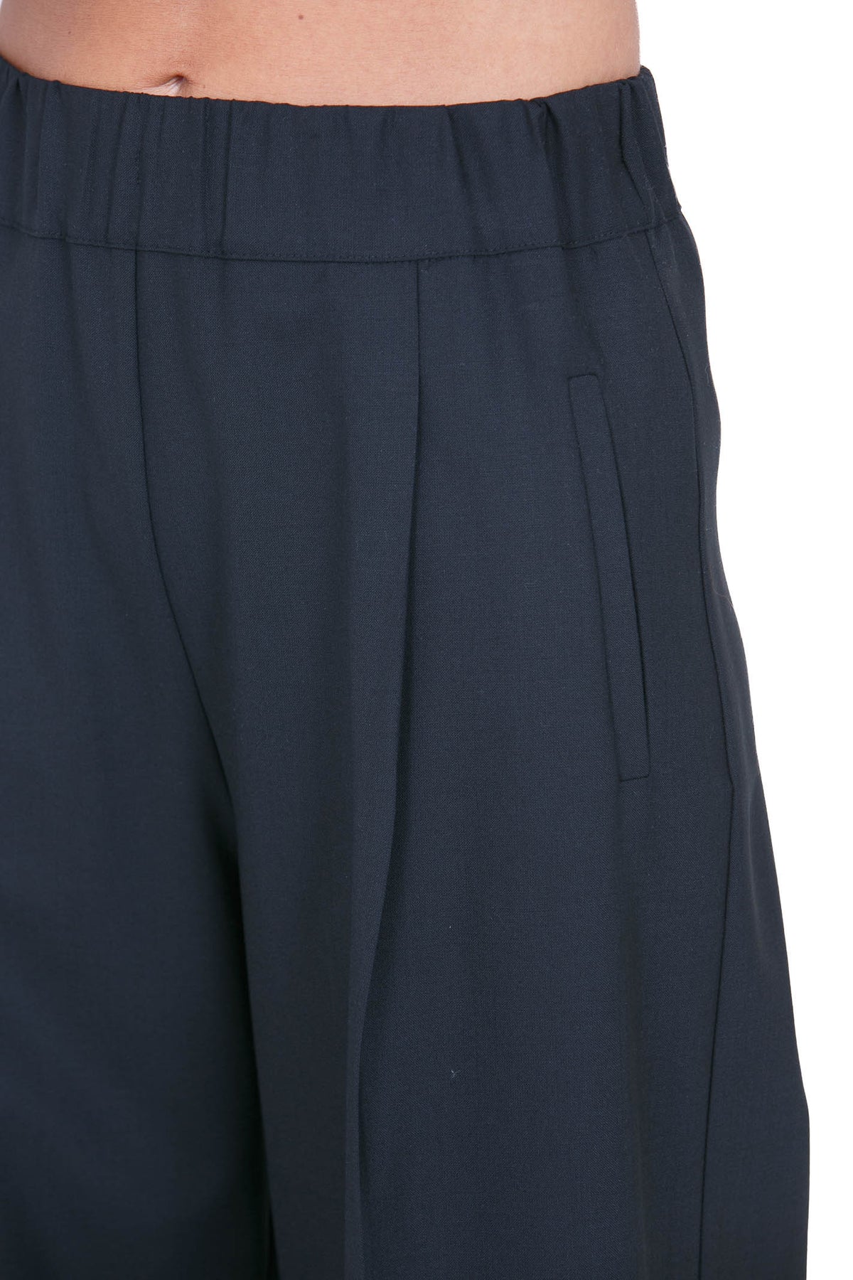 SEMICOUTURE Pantaloni Nero JHONNY-Y6WI41 Y69-0