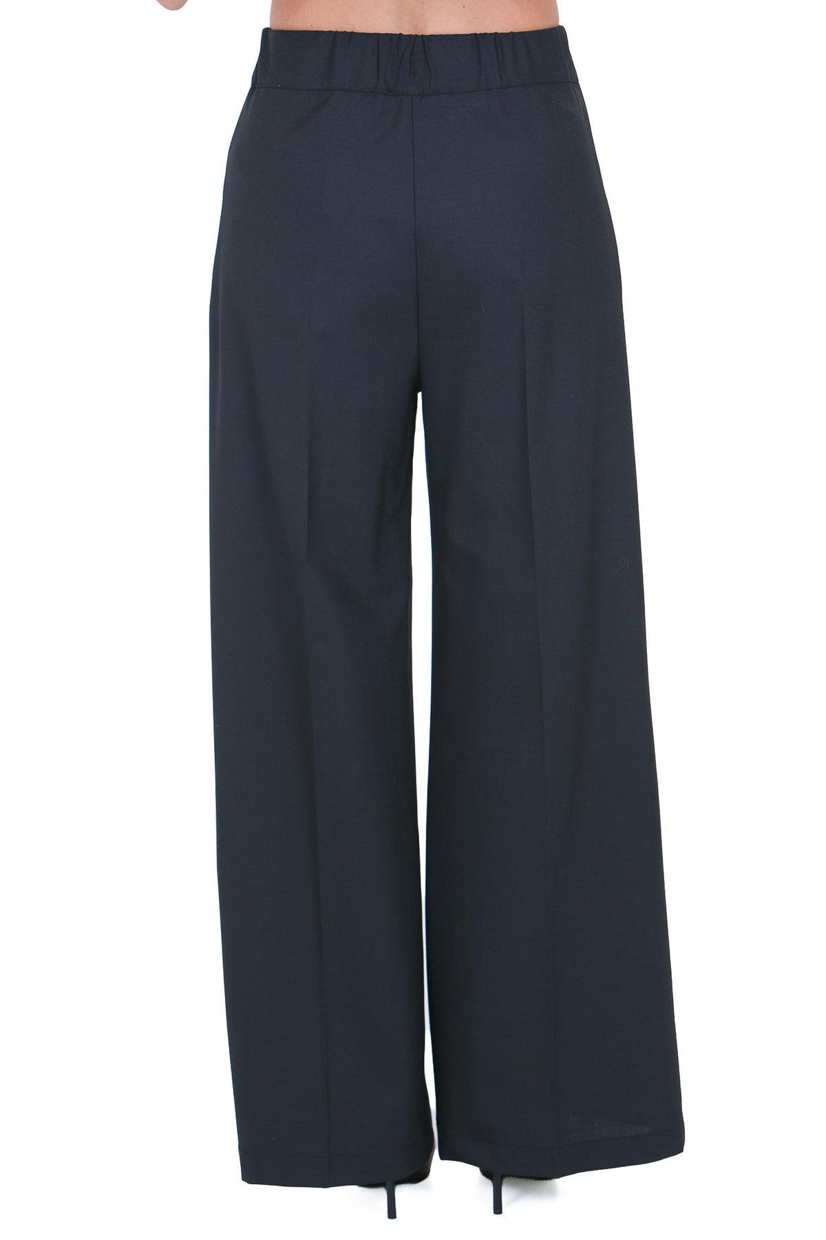 SEMICOUTURE Pantaloni Nero JHONNY-Y6WI41 Y69-0