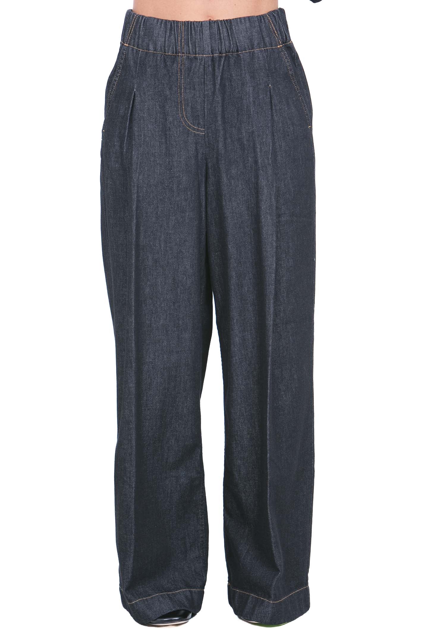 SEMICOUTURE Jeans Nero JIMMY-Y6WY28 Y69-0