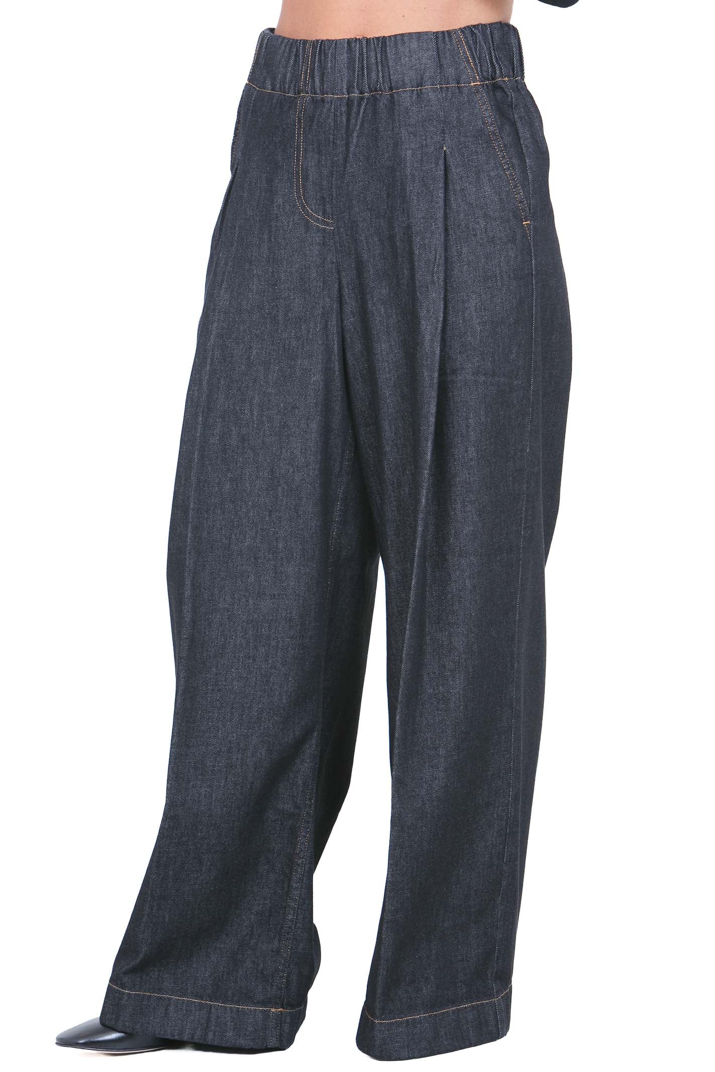 SEMICOUTURE Jeans Nero JIMMY-Y6WY28 Y69-0