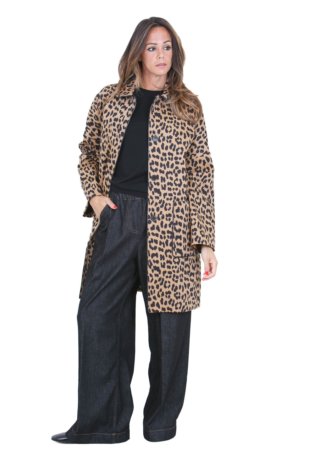 SEMICOUTURE Jeans Nero JIMMY-Y6WY28 Y69-0