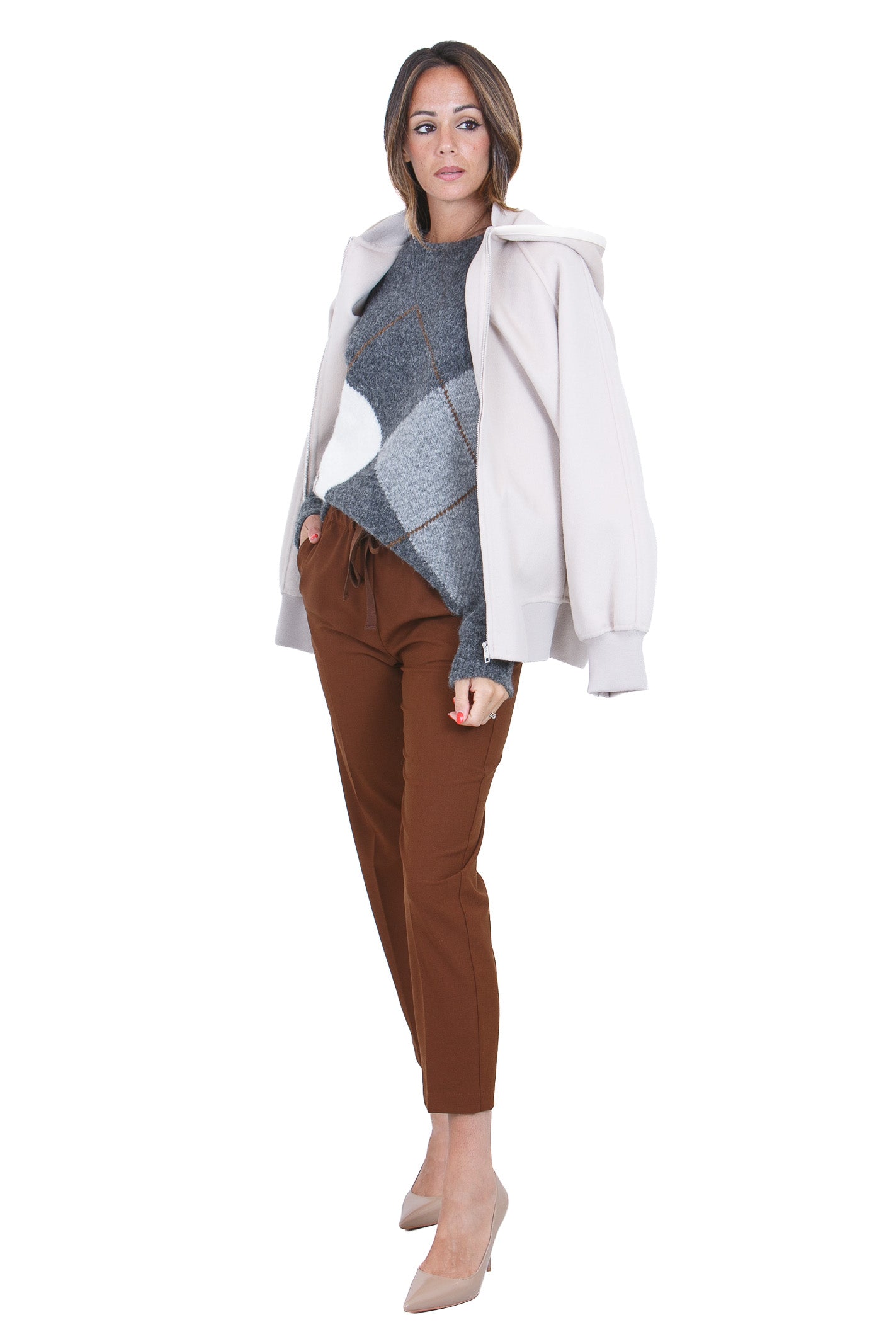 SEMICOUTURE Bomber Marmo SHARLEE-Y6WV06 W75-1