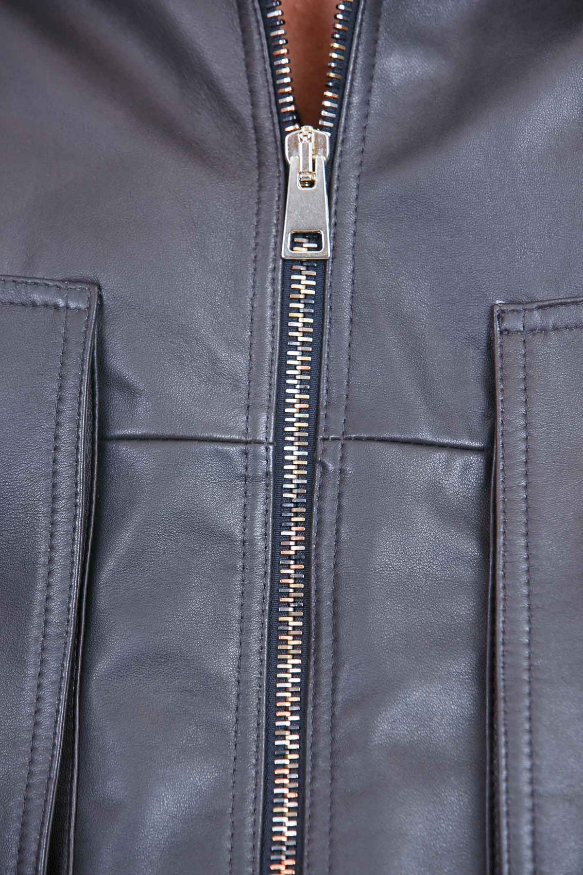 SIMONA CORSELLINI Bomber Dark chocolate GBS0101-C0420001 V0761