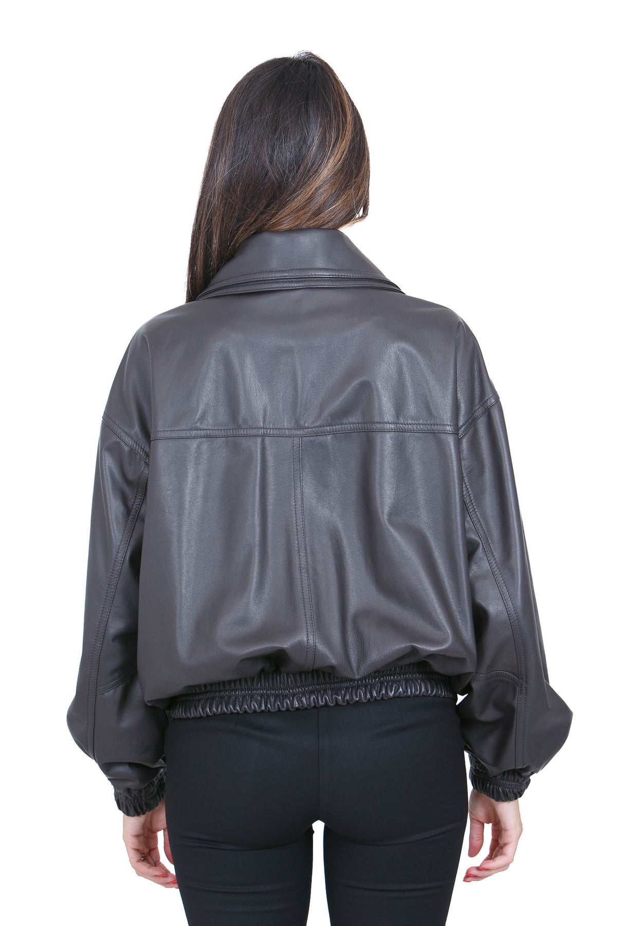 SIMONA CORSELLINI Bomber Dark chocolate GBS0101-C0420001 V0761