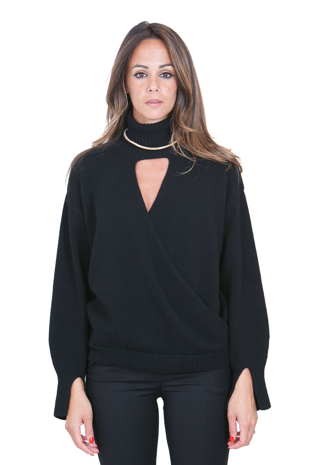 SIMONA CORSELLINI Maglie Nero MGG0601-C0380003 V0003