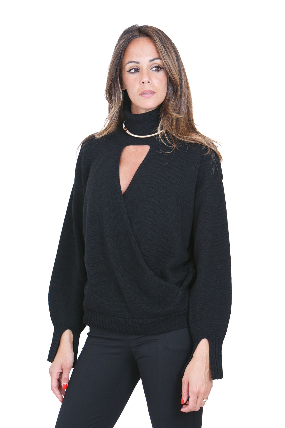 SIMONA CORSELLINI Maglie Nero MGG0601-C0380003 V0003