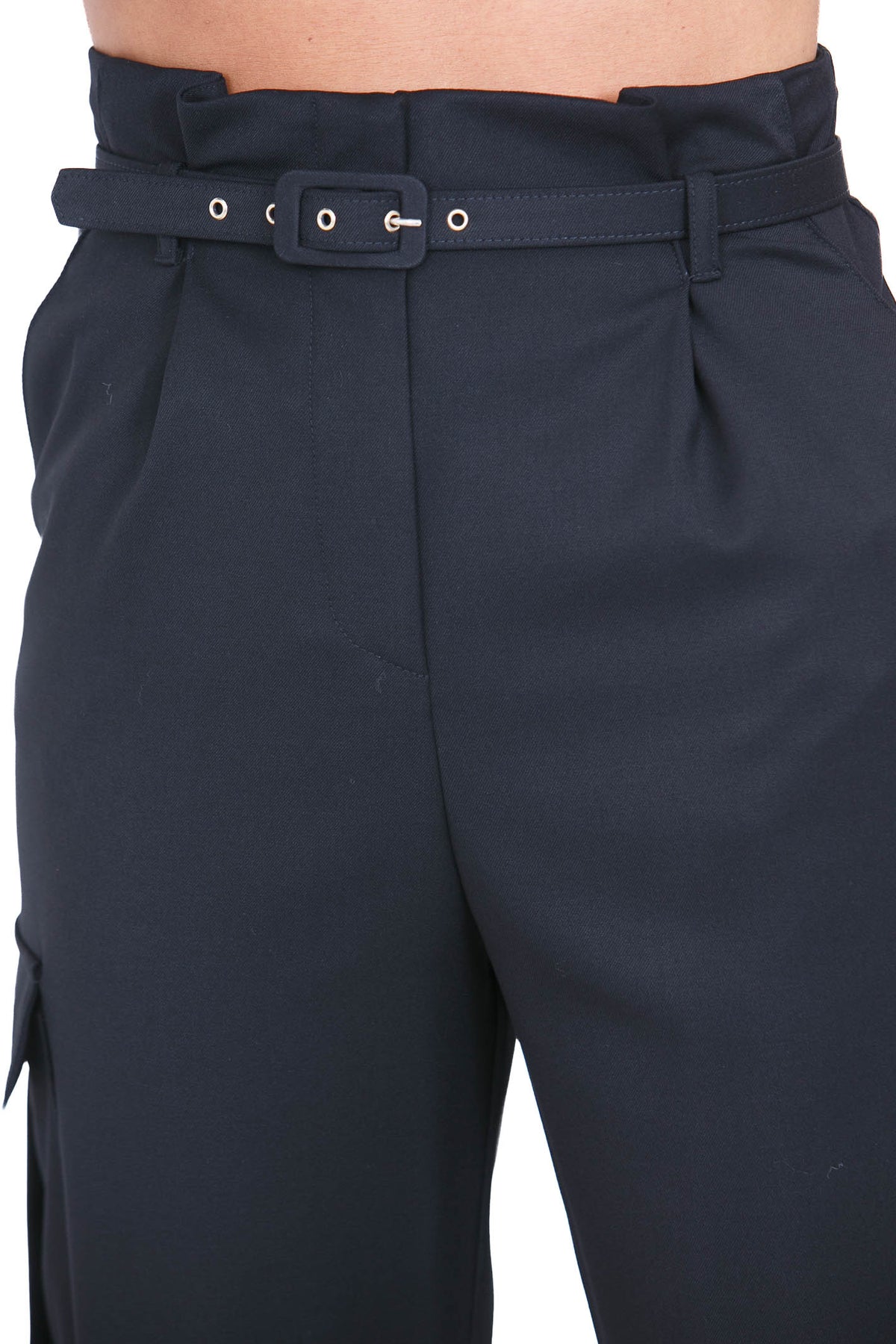 SIMONA CORSELLINI Pantaloni Nero PAW0501-TFLP0001 V0003