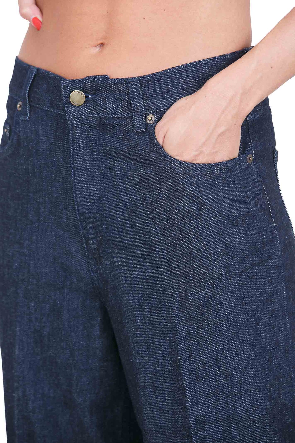 SIVIGLIA Jeans Cot/cachemir lav n. CARMEN-2412-D0046 DENIM