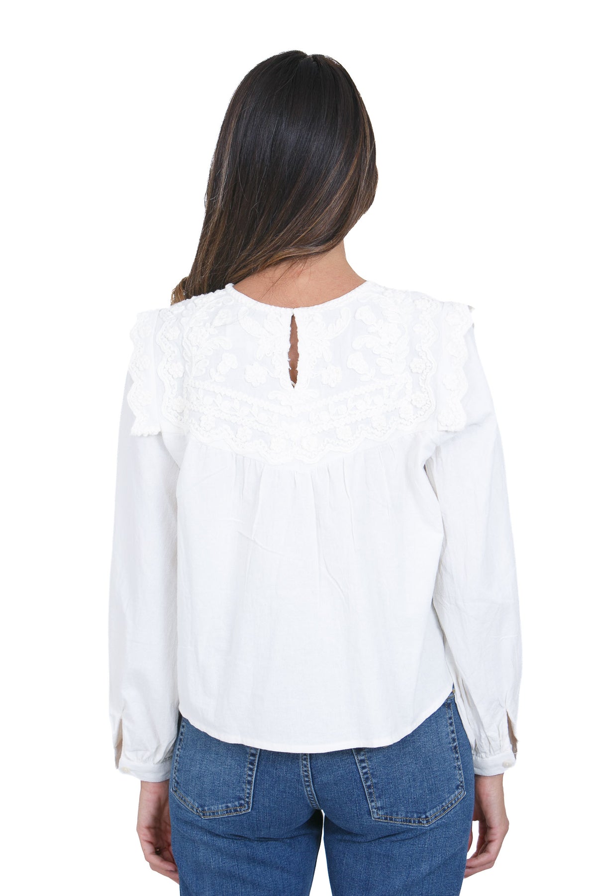 STELLA FOREST Bluse Ecru SABY-TU012 EC