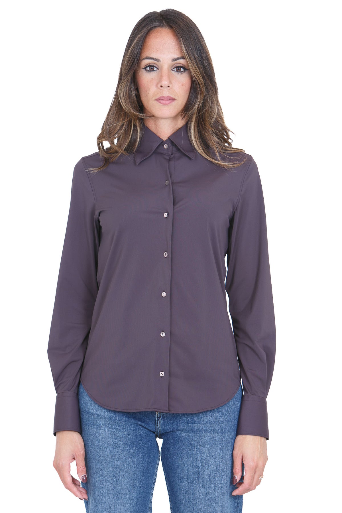 XACUS Camicie Prugna PERLAKT-1112-15480 167