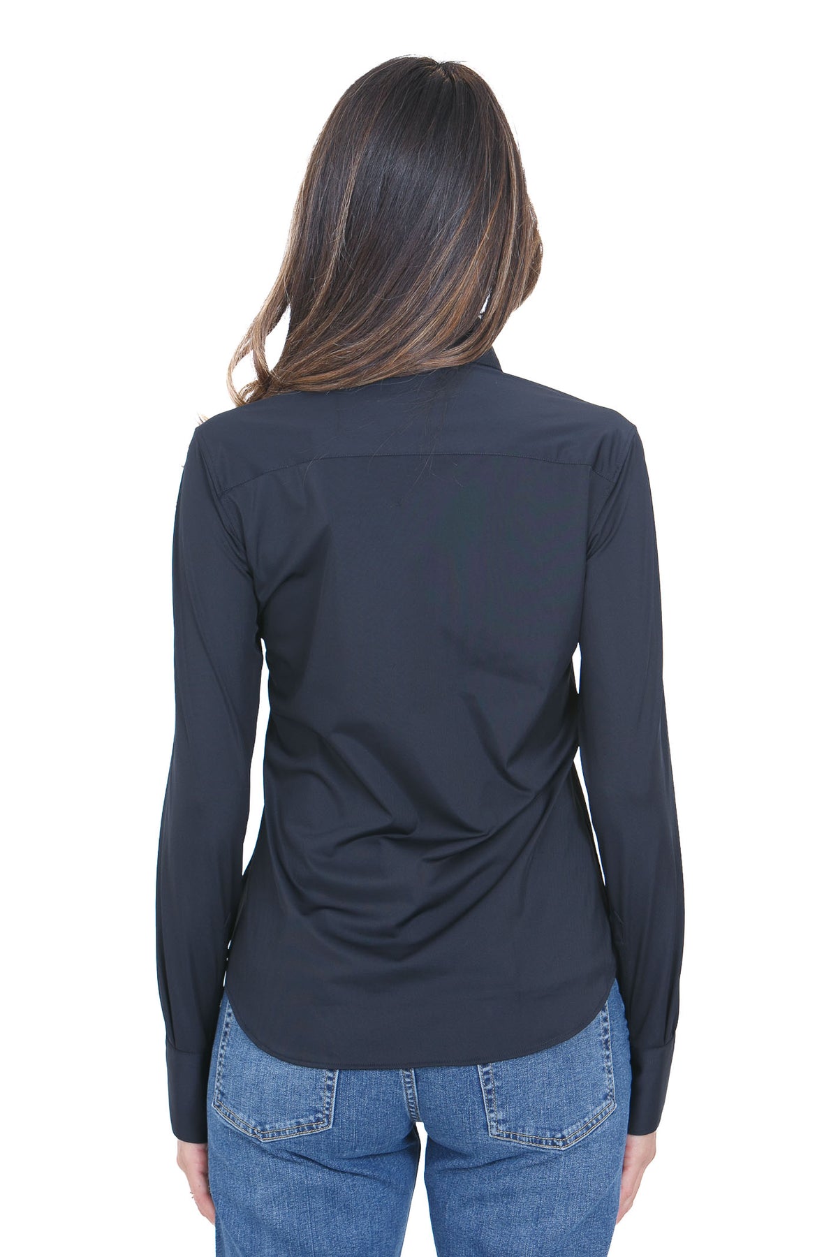 XACUS Camicie Nero PERLAKT-1112-15480 998