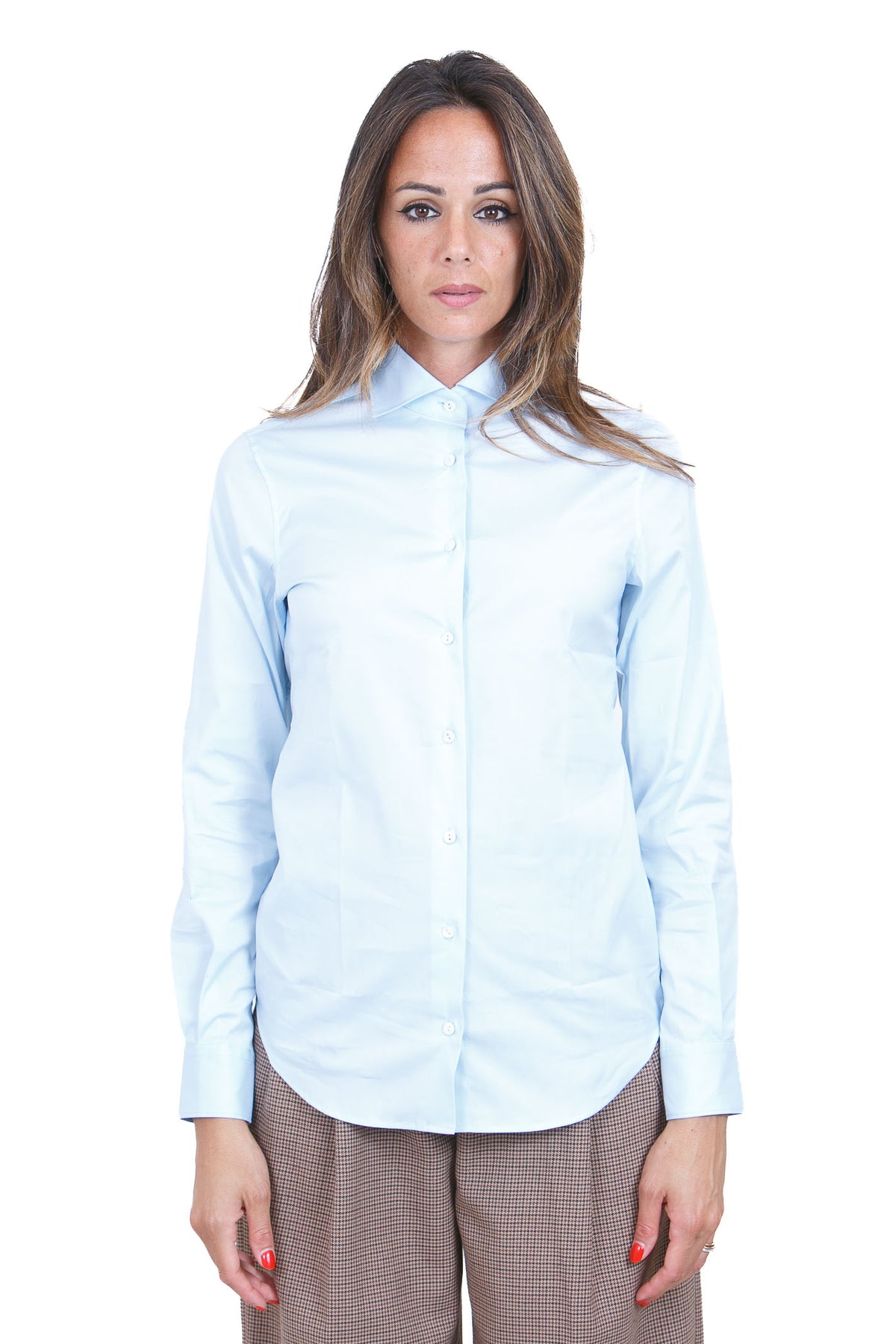 XACUS Camicie Celeste PINA-1103-15113 004