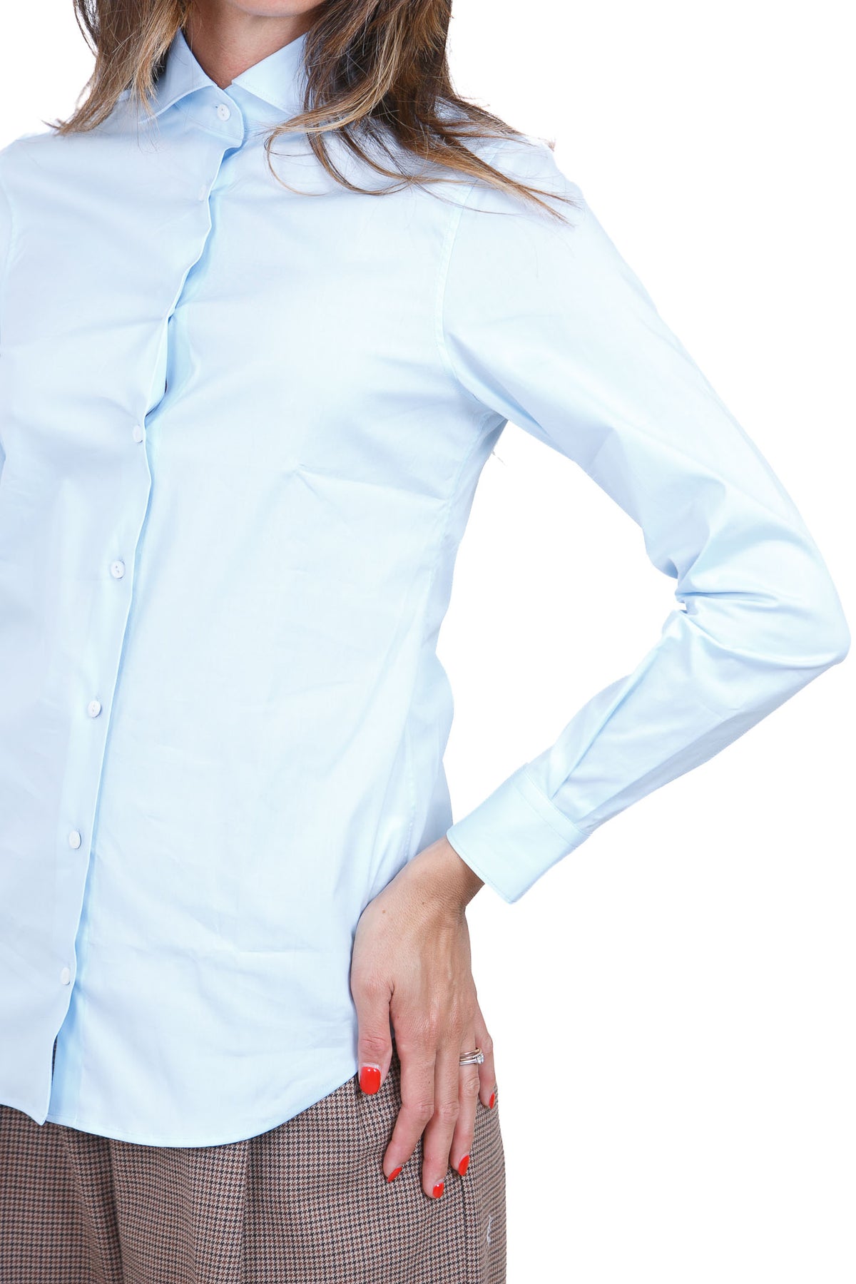 XACUS Camicie Celeste PINA-1103-15113 004