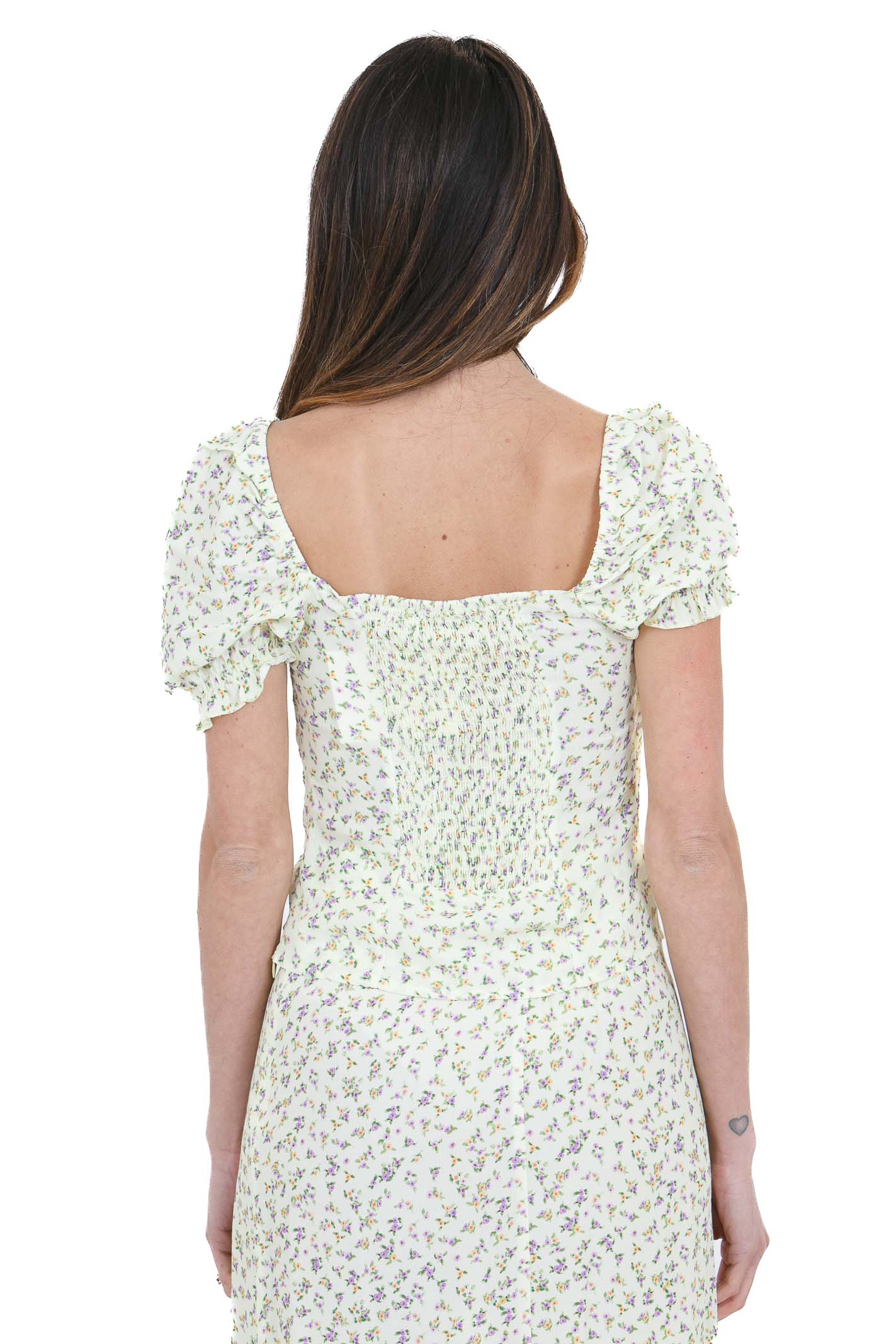 MAR DE MARGARITAS Top Jasmin giallino LETIZIA-01554-PTTS0053 GI34