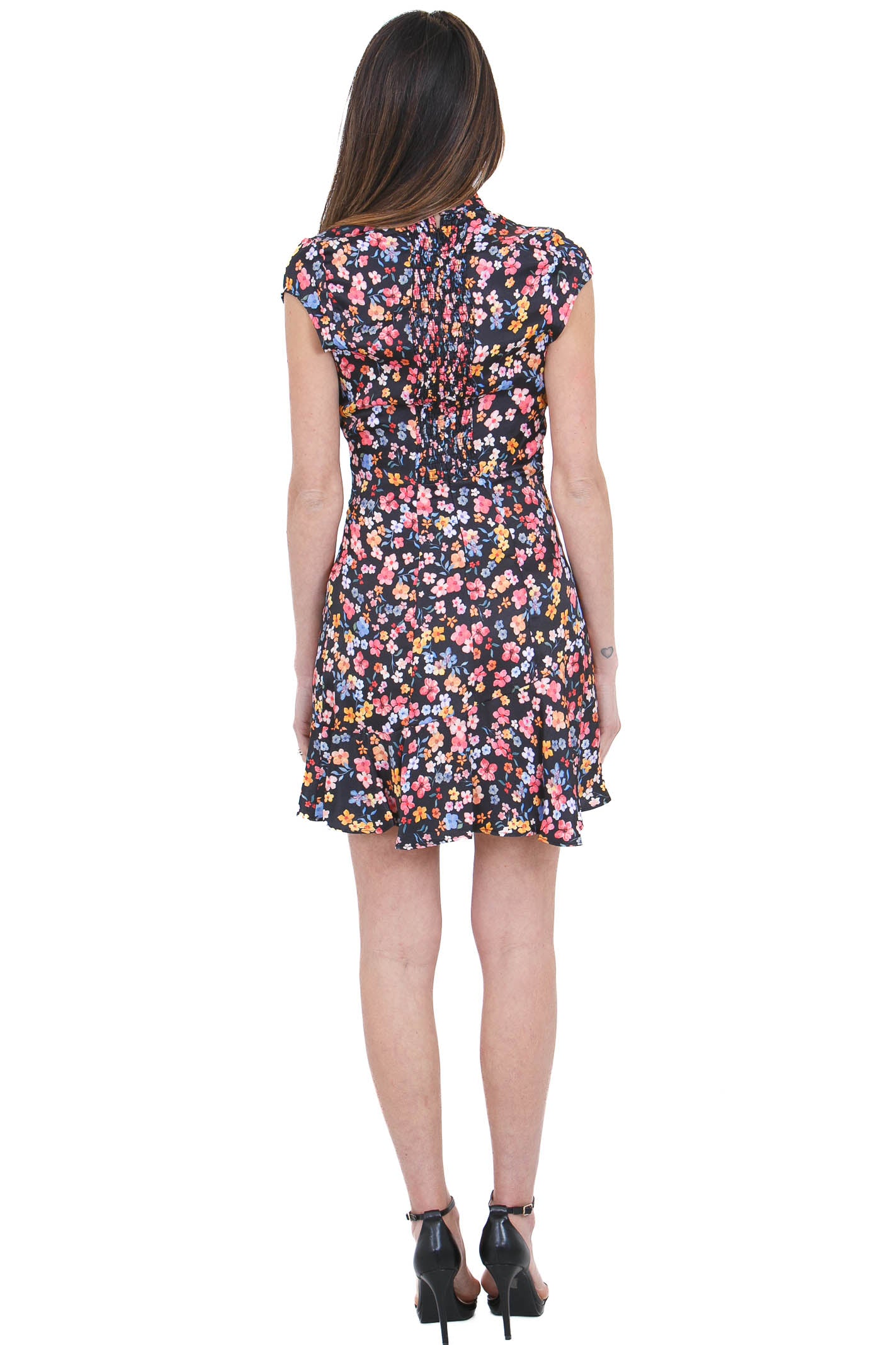 MAR DE MARGARITAS Abiti Bouquet nero SWAMI-01585-TMTR0025 NE132