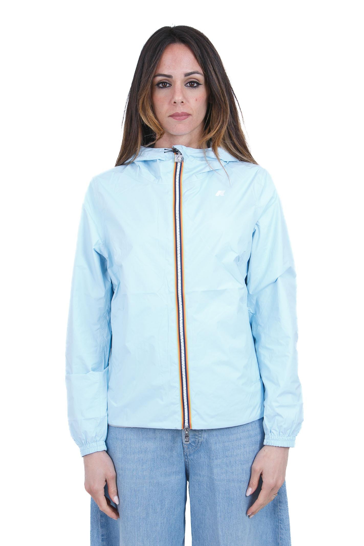 K-WAY Lil 2.0 Plus.2 Reversibile Giubbotti Blue dream/beige lt LIL2.0PLUS-K21348W C8K