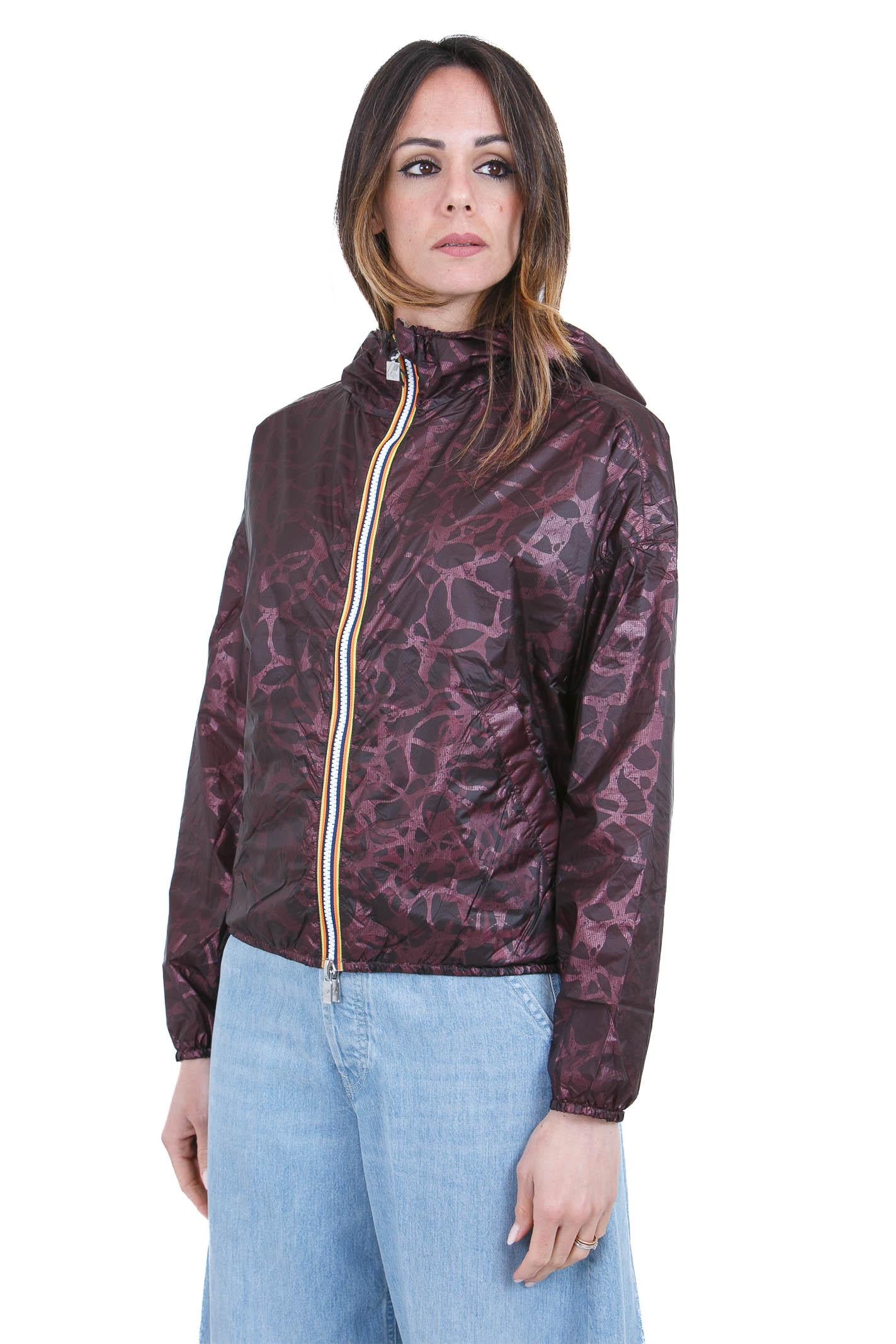 K-WAY Lauretta super light lami reversibile Giubbotti Violet/beige laminated LAURETTE-K7137JW C0Q