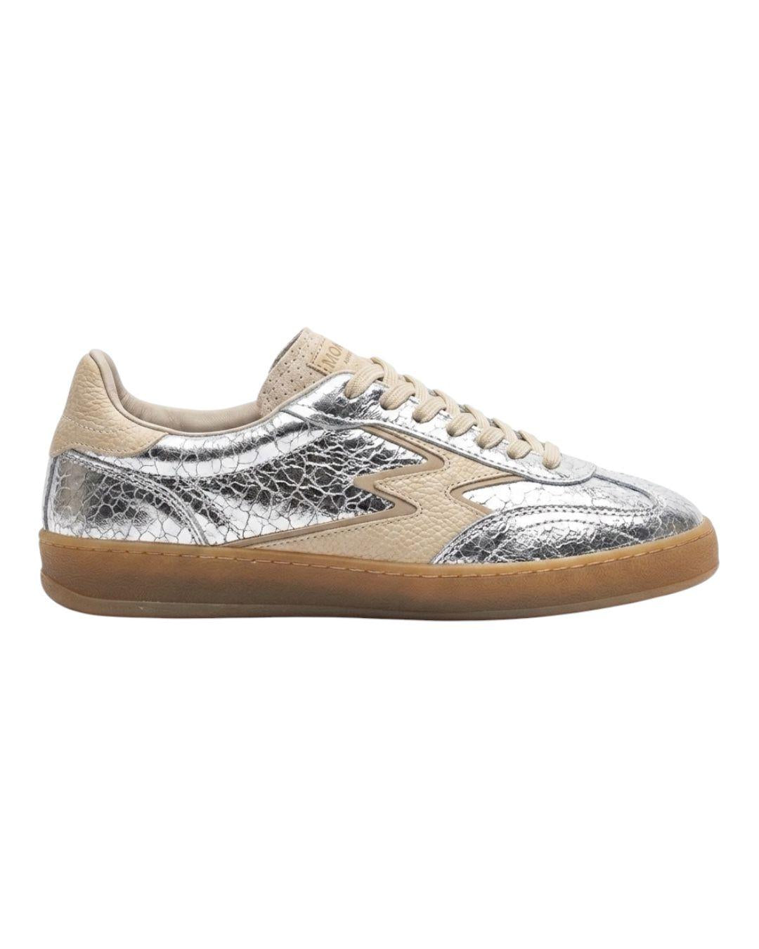 MOACONCEPT Sneakers MoaConcept metallizzate Scarpe Silver CL293 M08L