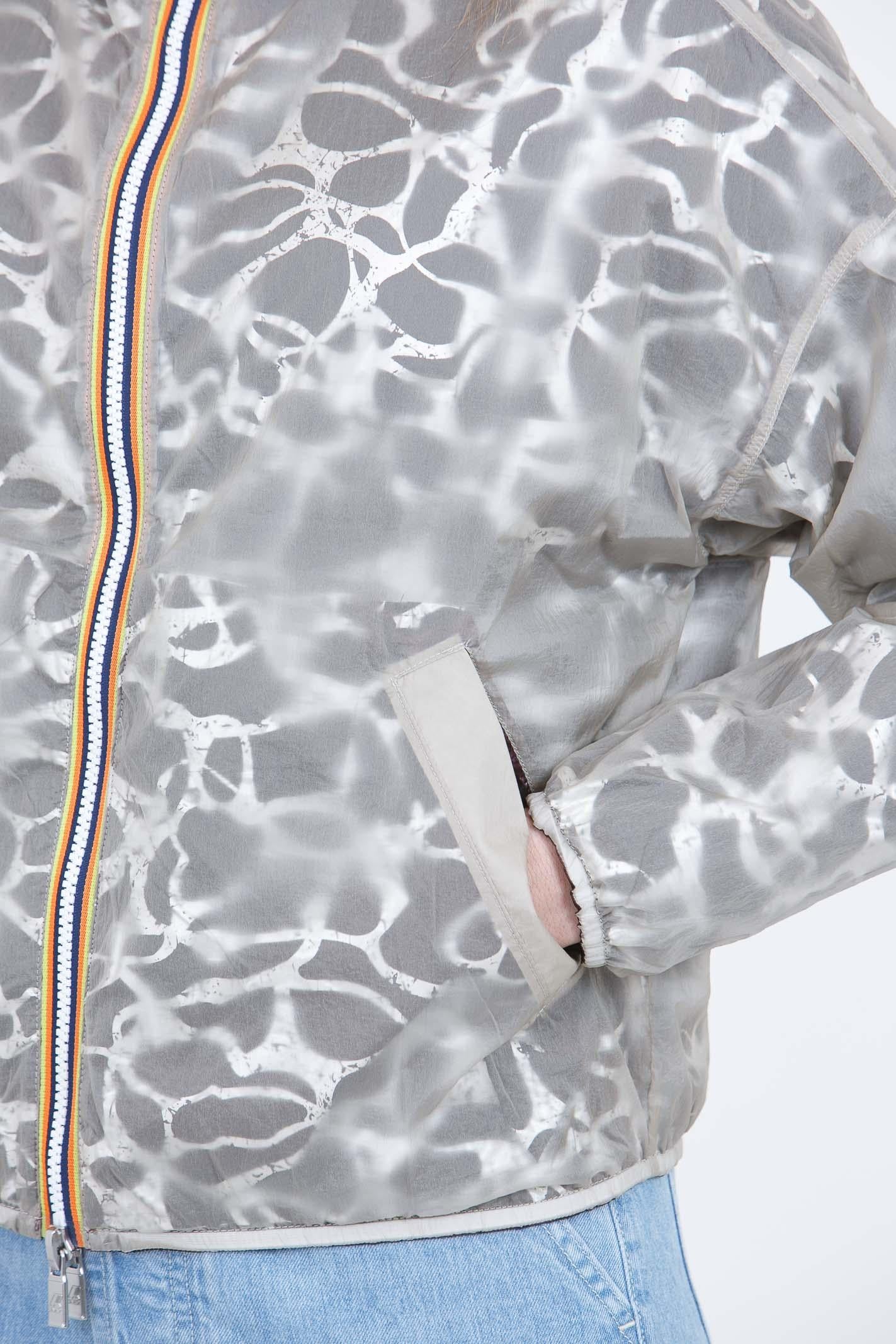 K-WAY Lauretta super light lami reversibile Giubbotti Violet/beige laminated LAURETTE-K7137JW C0Q