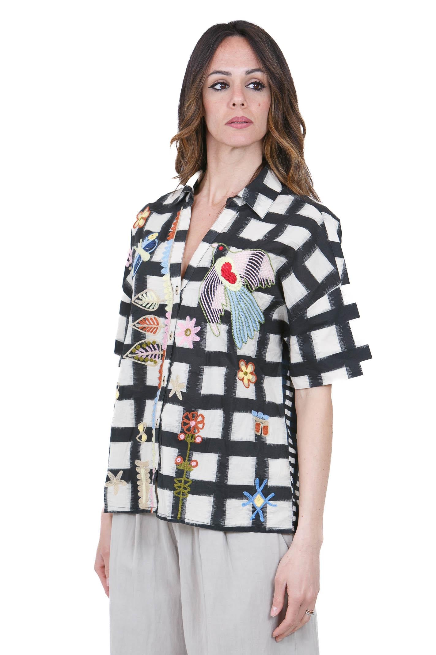 STELLA FOREST Camicie Multicolor FLORA-E26CH026 MULTICOLOR