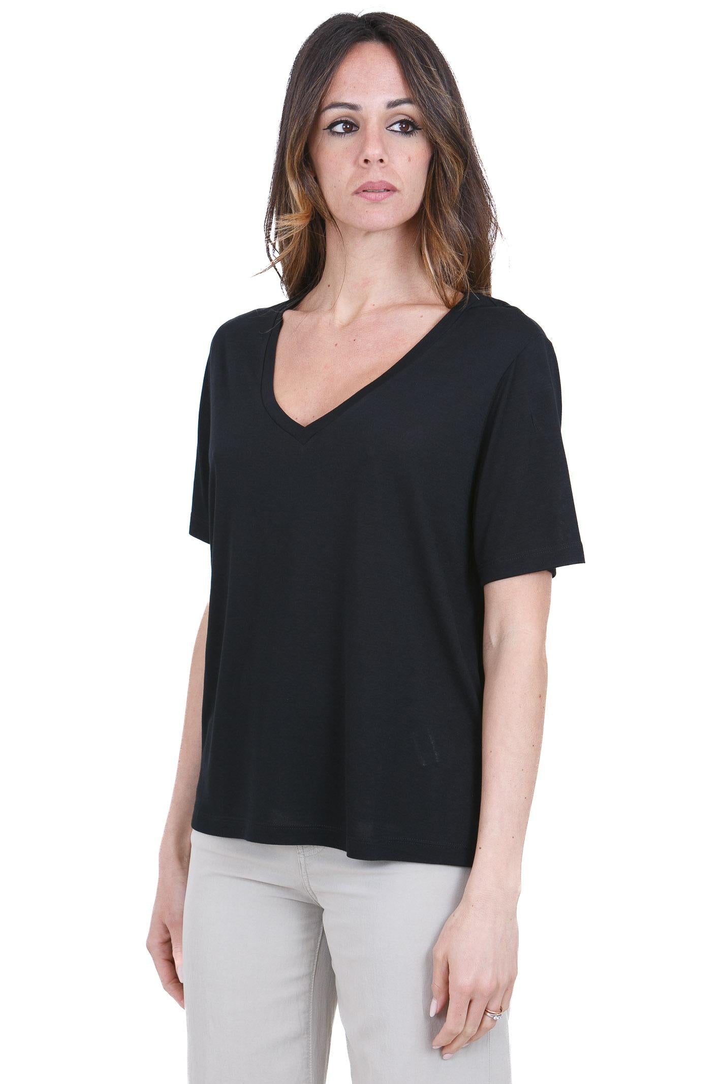 DONDUP T- Shirt Nero DS069JF0349DXXX 999