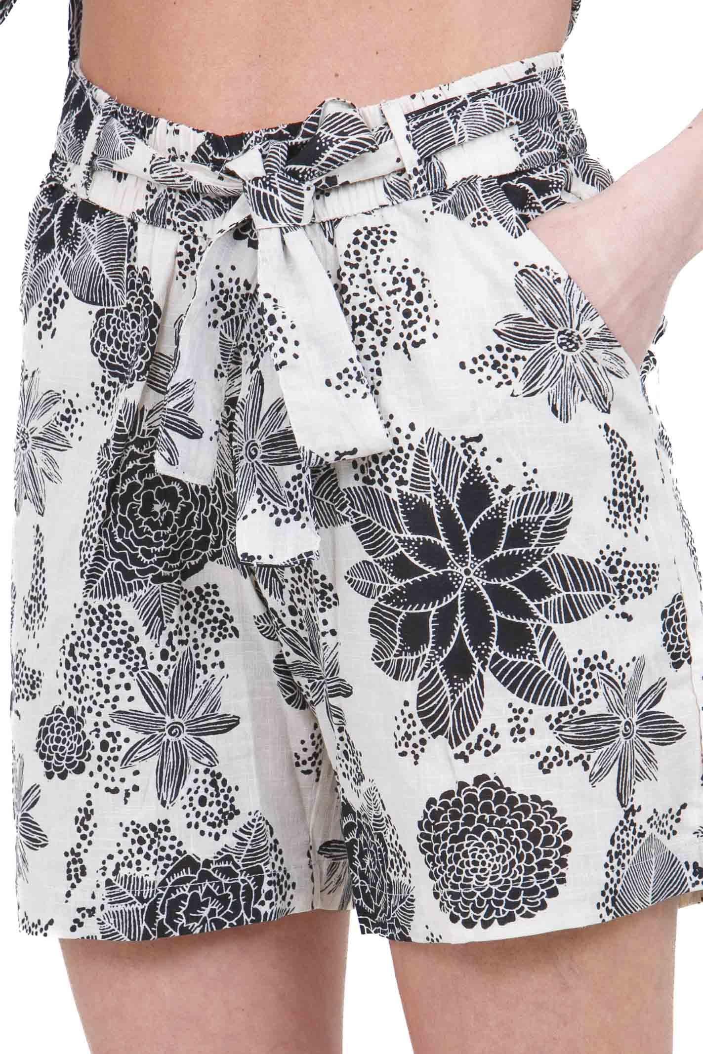 STELLA FOREST Shorts Ecru CORALIE-E26SH002 ECRU