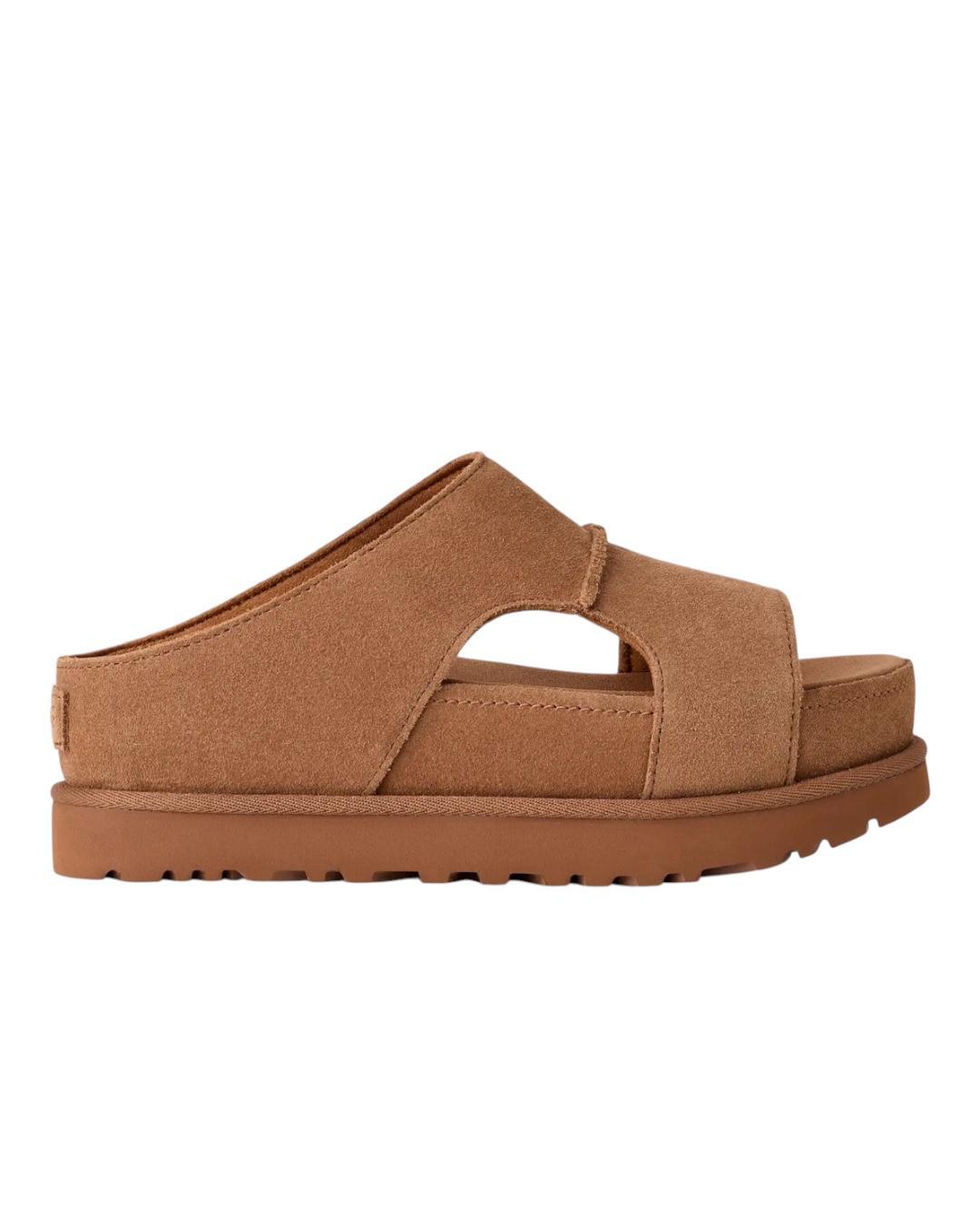 UGG Ciabatte Goldenstar Hi Cutout Scarpe Chestnut WGOLDENSTARHI1175132 CHE