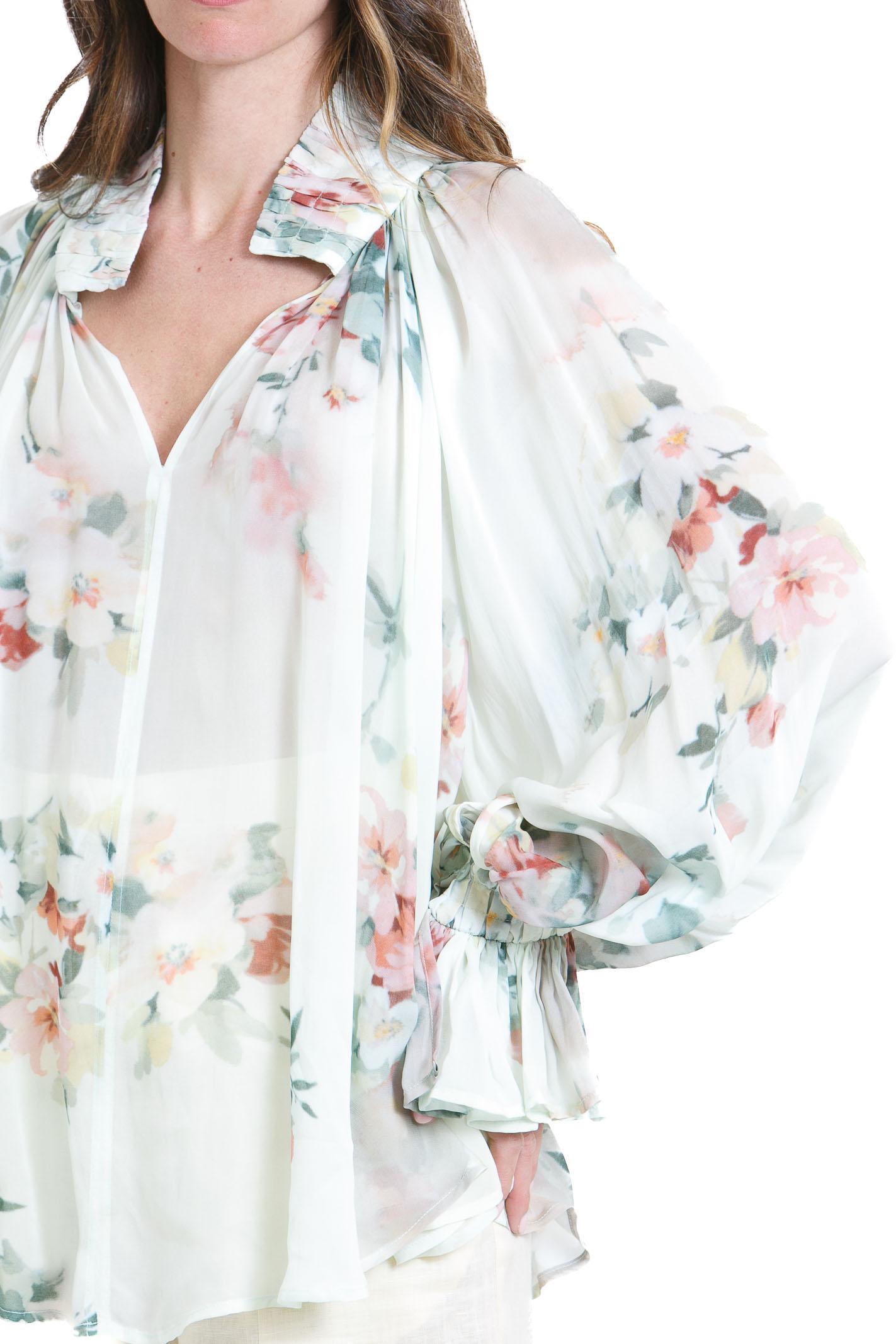 SEMICOUTURE Bluse Olivone CYMONE-S6ST02 FLW63