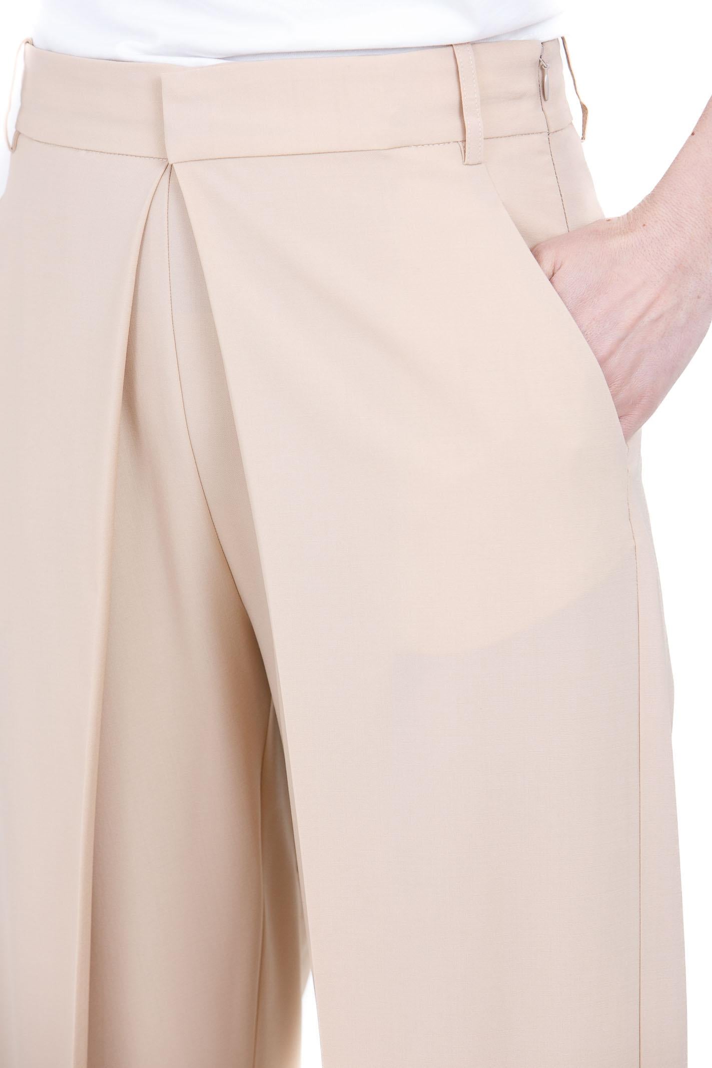 ALYSI Pantalone con piegone<BR/> Pantaloni Pelle 116108-P6016 PELLE