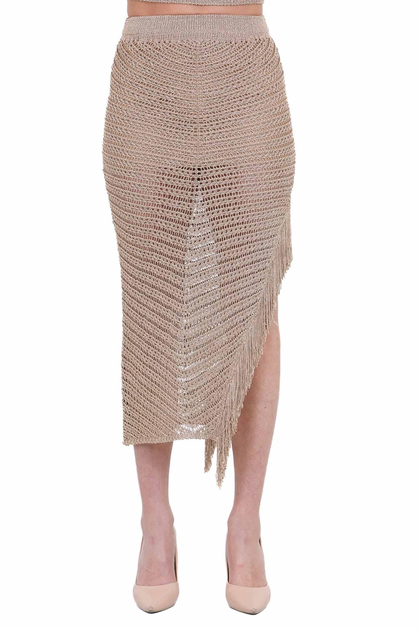 SIMONA CORSELLINI Gonne Beige gold CPGOO0201 V0776