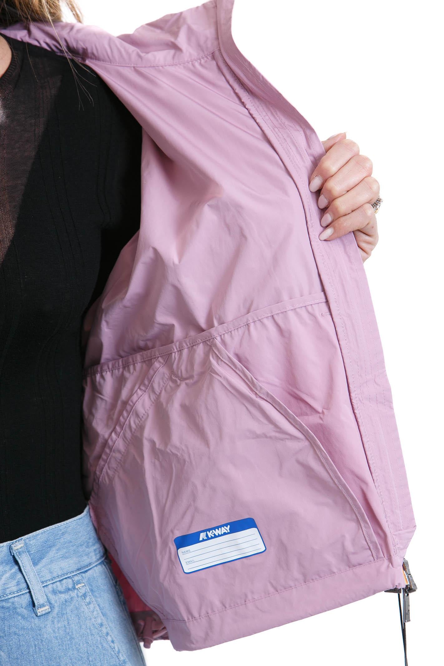 K-WAY Audette memory touch oversize Giubbotti Violet glicine AUBETTE-K8132PW H41